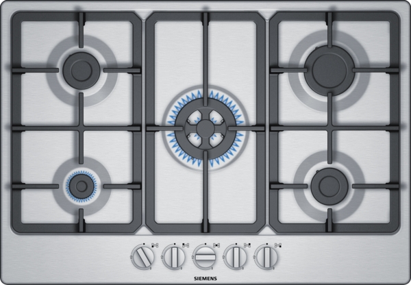 Picture of Siemens EG7B5QB90 Gas hob Stainless steel