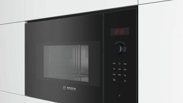 Picture of Bosch BFL523MB0B Series 4 Built-in Microwave Oven in Black