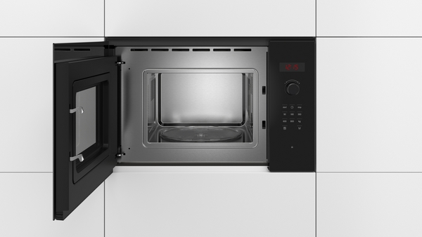 Picture of Bosch BFL523MB0B Series 4 Built-in Microwave Oven in Black