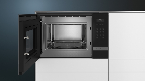 Picture of Siemens BF555LMS0B Built In Microwave Oven In Stainless steel