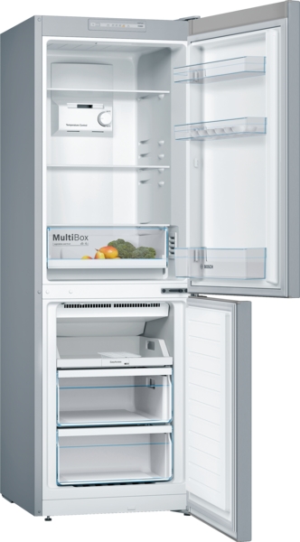 Picture of Bosch KGN33NLEAG Freestanding Fridge Freezer In Inox-look