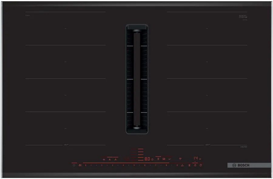 Bosch Bosch Series 8 Induction Hob with Integrated Ventilation 80 cm - PXX875D67E - Induction Hob