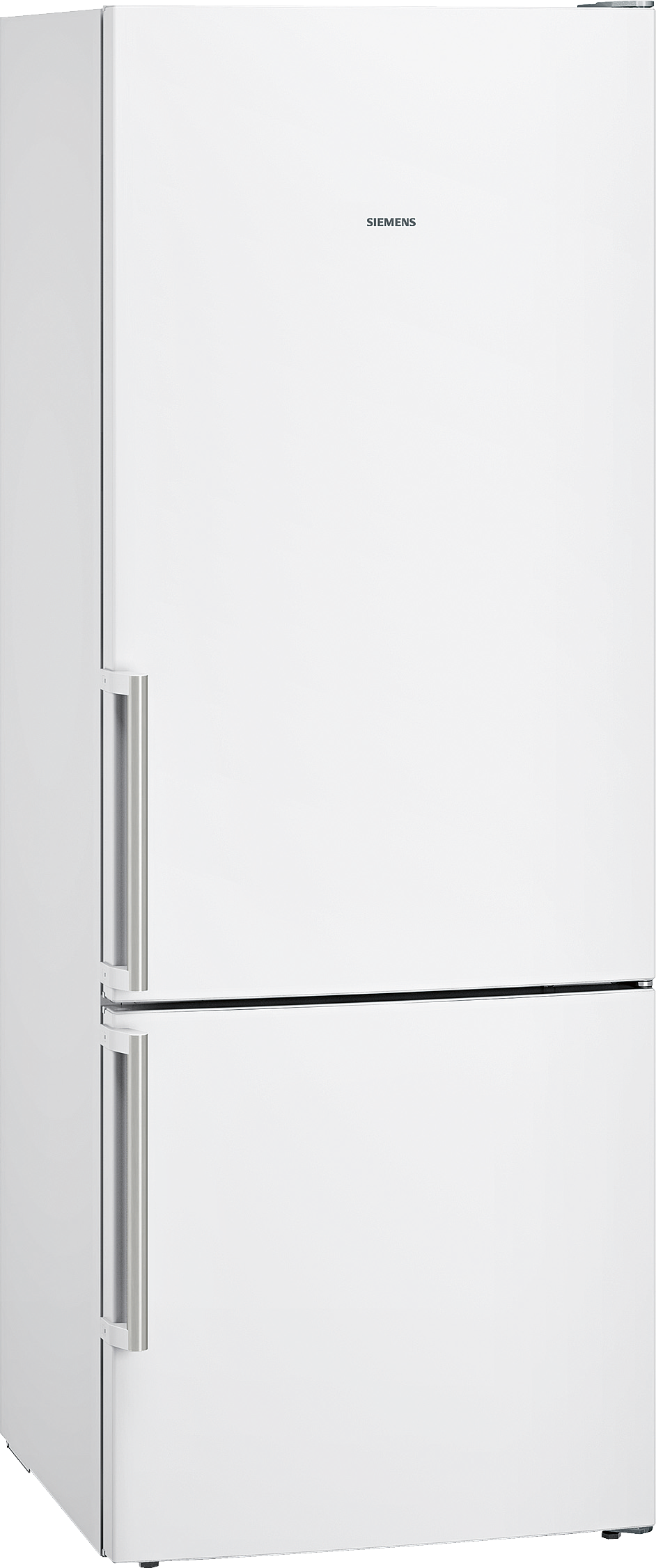 KG58EAW30N free-standing fridge-freezer with freezer at bottom