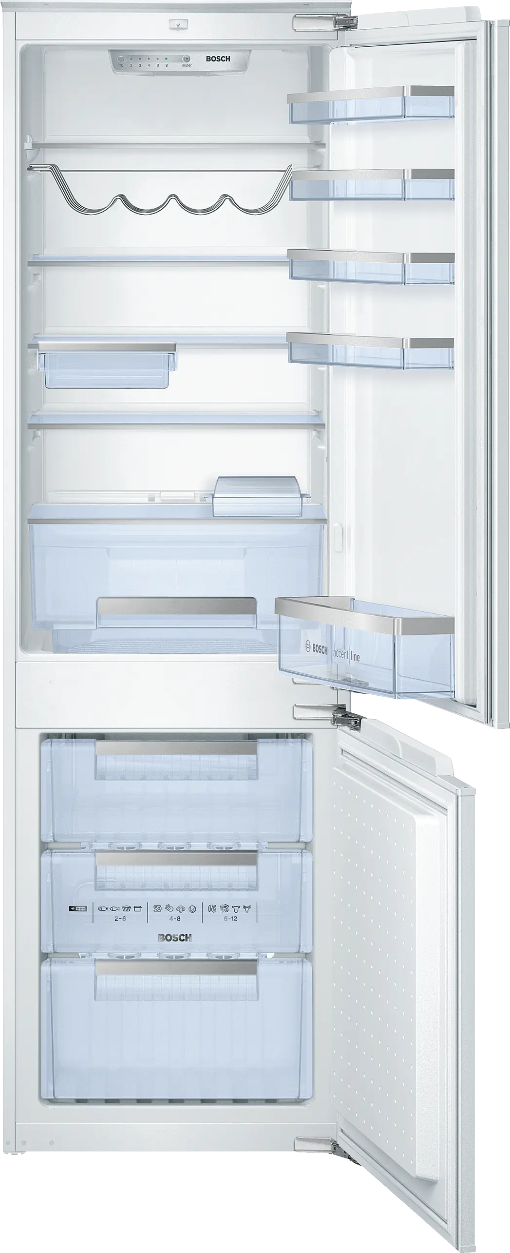 KIV34S81 built-in fridge-freezer with freezer at bottom | BOSCH NL