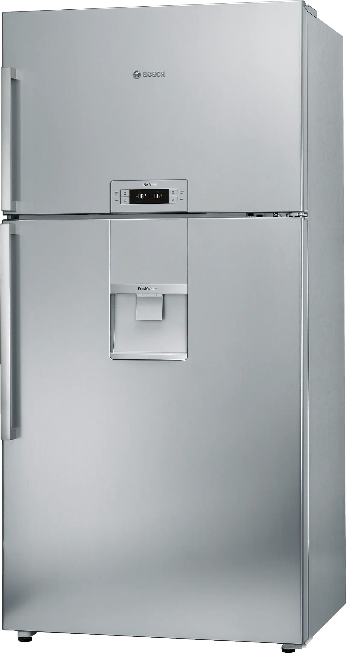 KDD74AL20N free-standing fridge-freezer with freezer at top