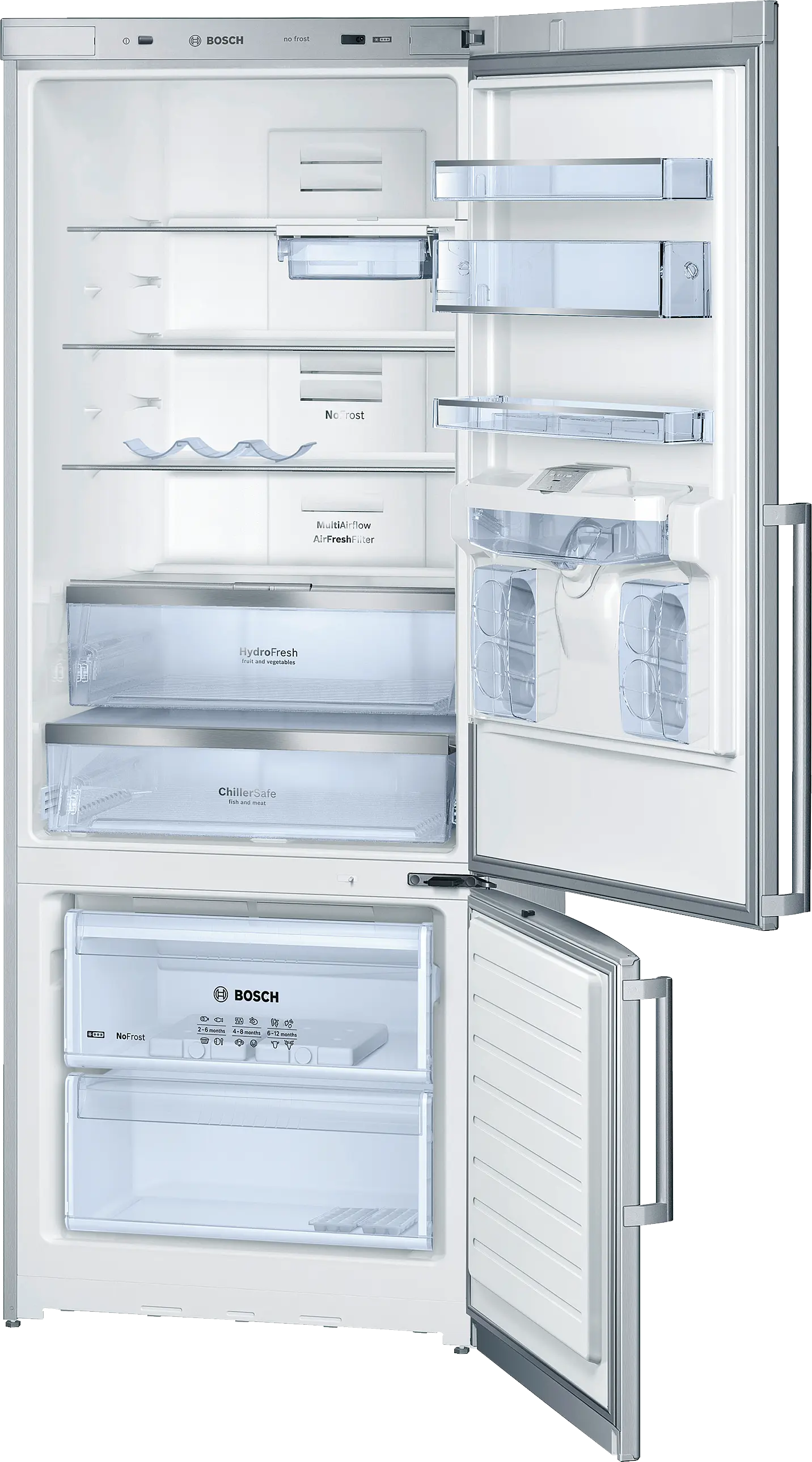 KGD57PI34N Alttan Donduruculu Buzdolabı | Bosch Ev Aletleri