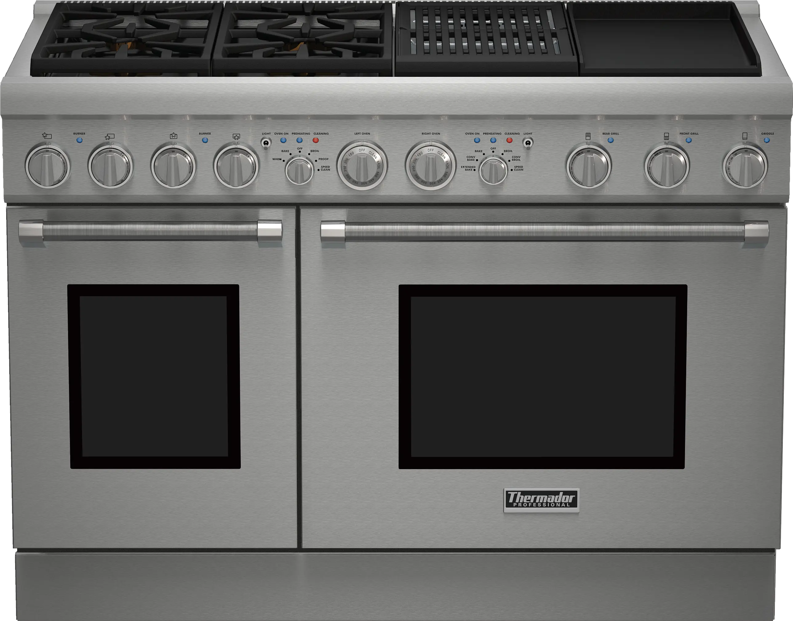 PRD484NCHU Dual fuel freestanding range | THERMADOR US