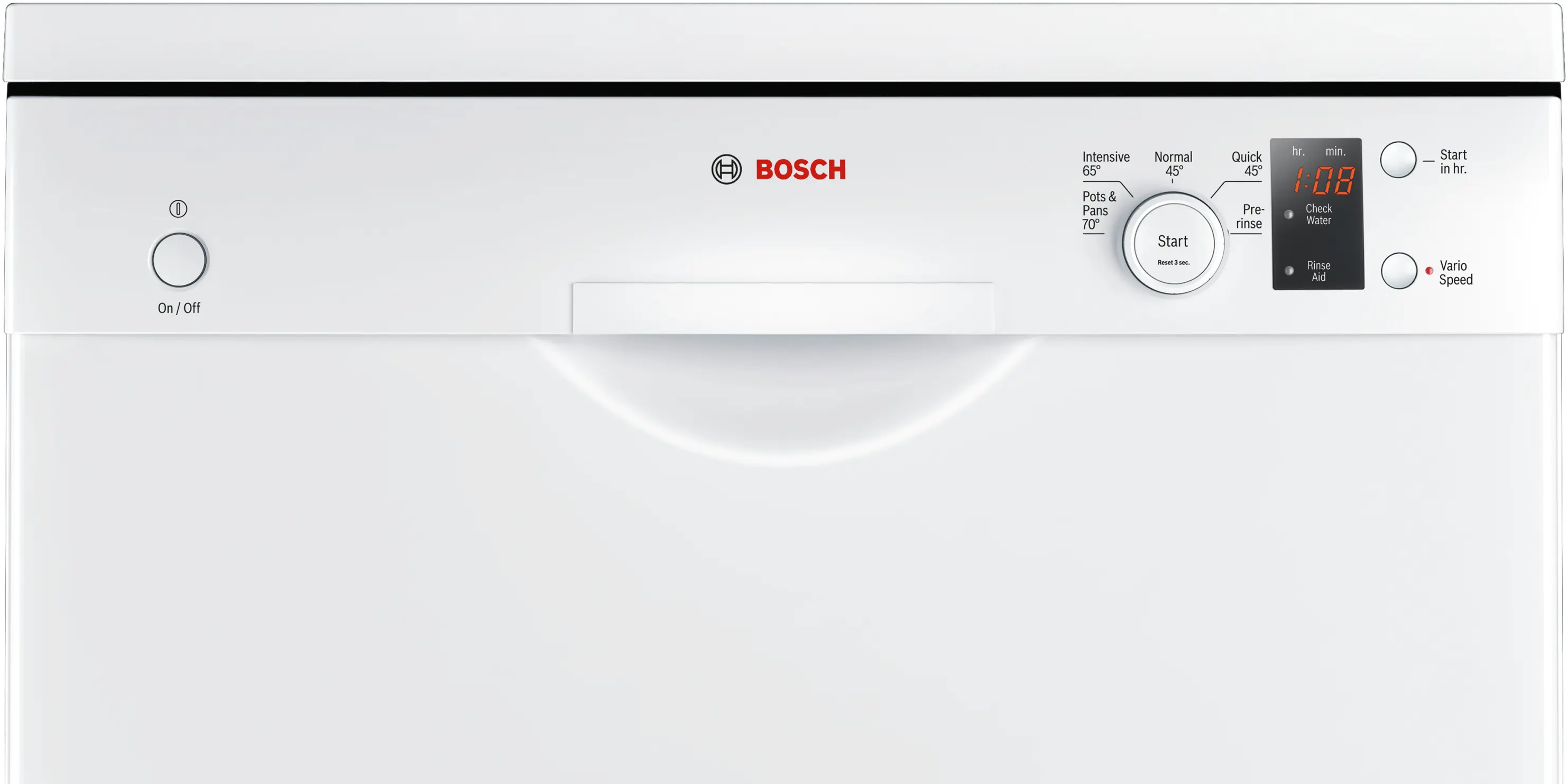 SMS50E32AU free-standing dishwasher Bosch Home Appliances