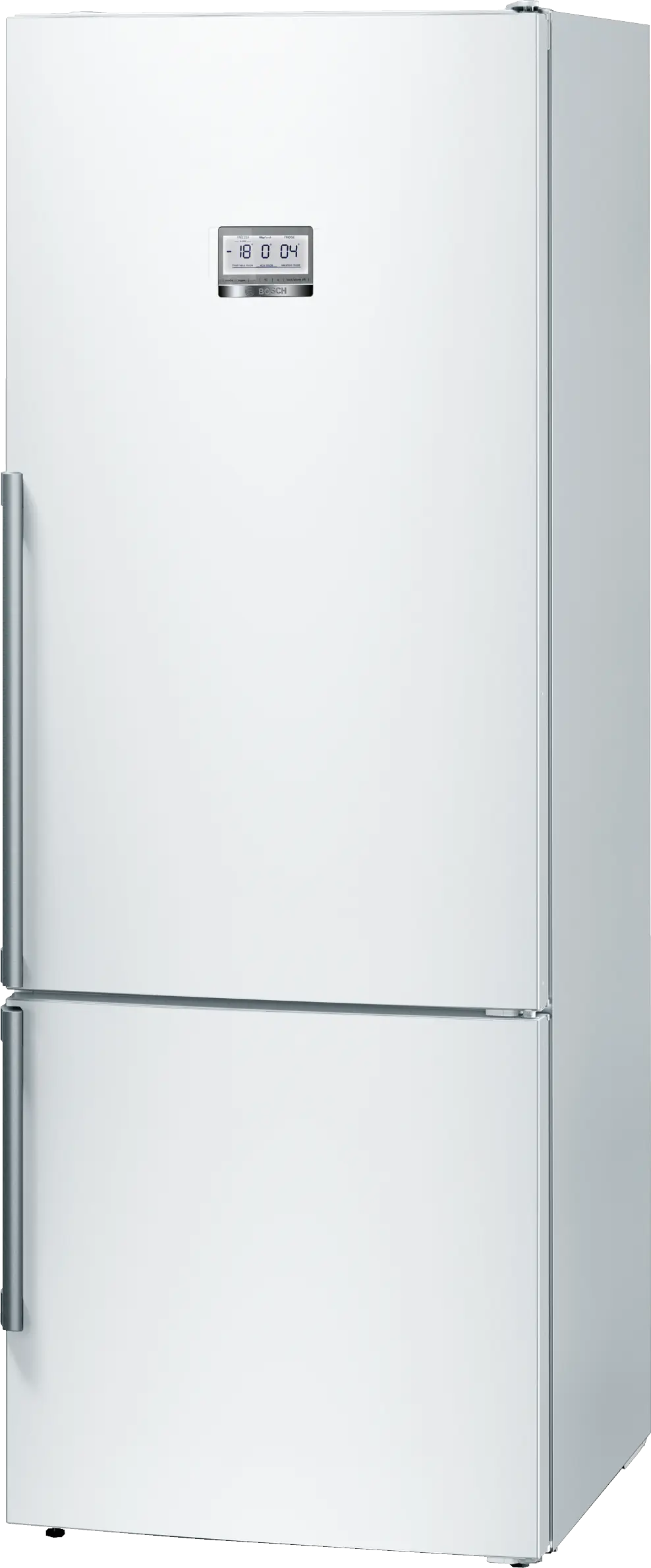KGN56PW30N free-standing fridge-freezer with freezer at bottom