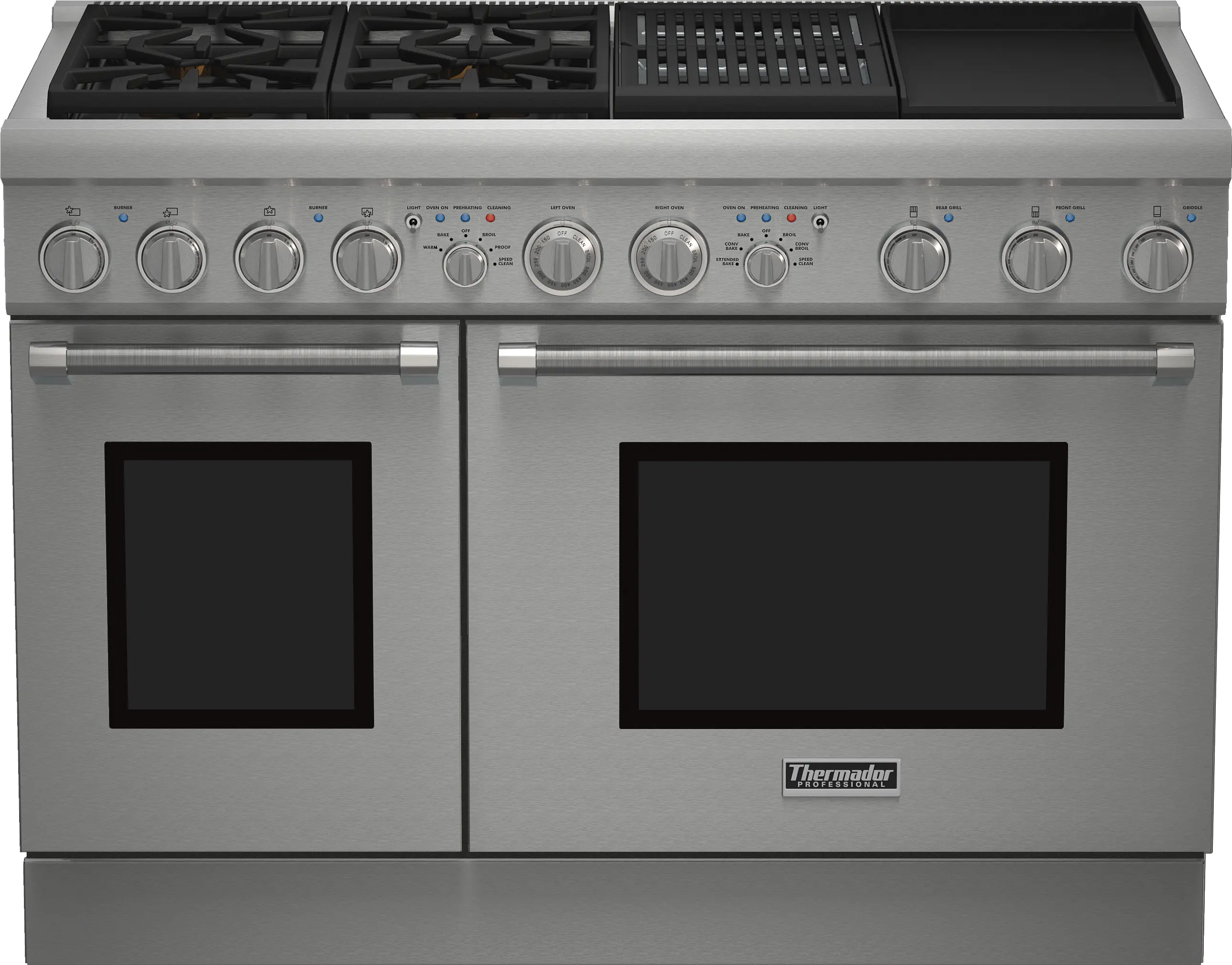 PRD484NCHU Dual fuel freestanding range | THERMADOR US