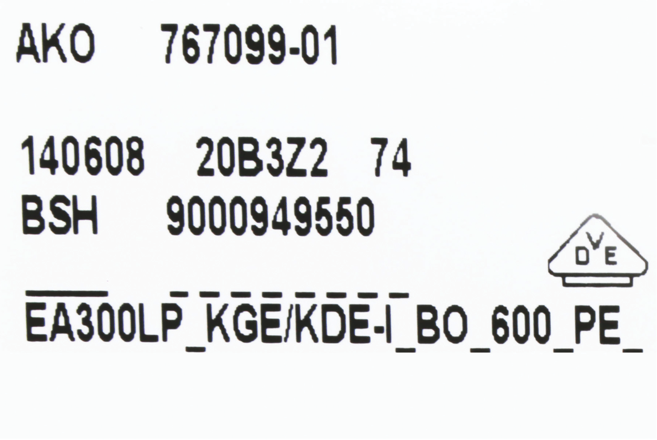 12004523 Steuerungsmodul unprogrammiert | Bosch Hausgeräte DE 