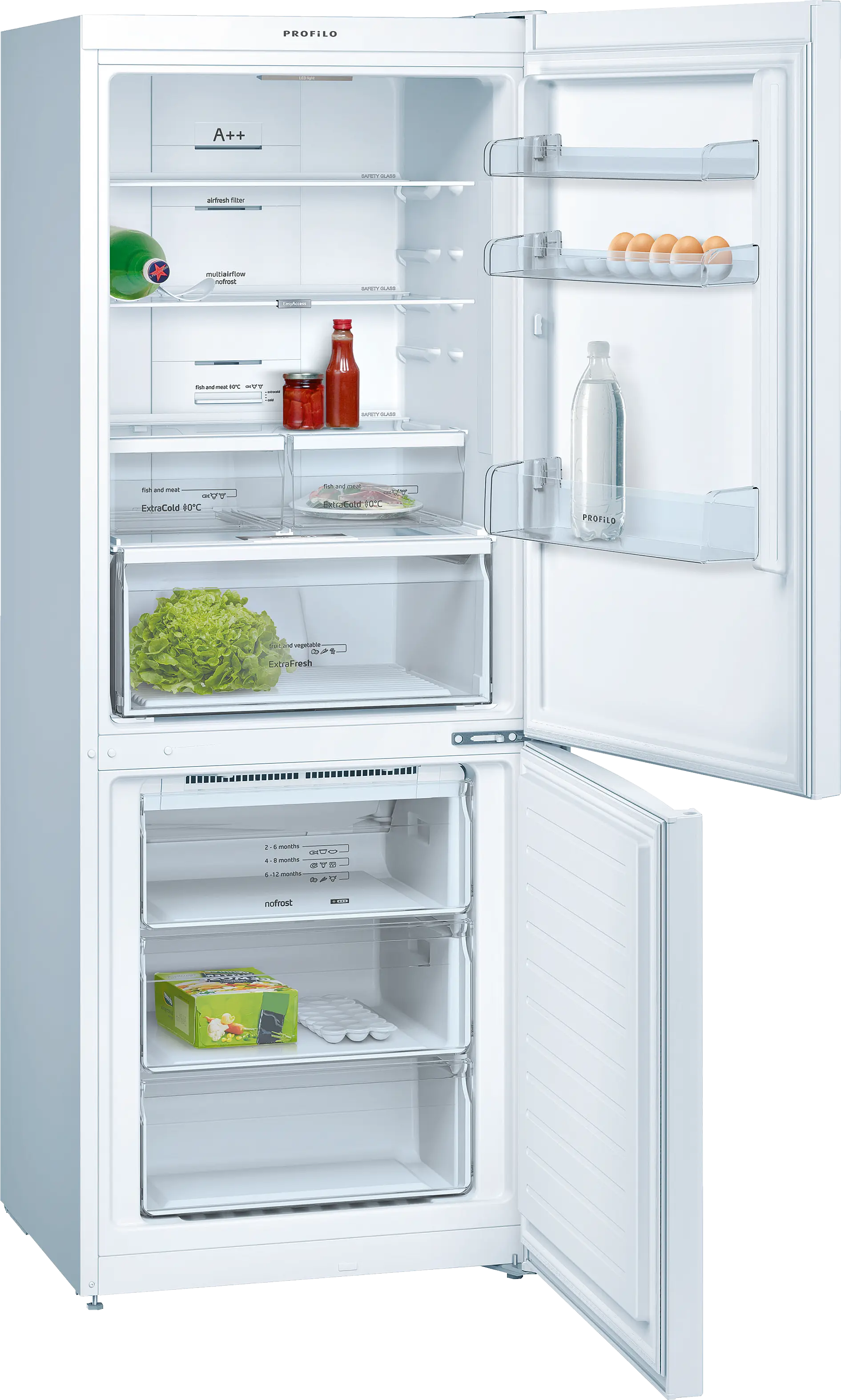 BD3046W3VN Alttan Donduruculu Buzdolabı | PROFILO TR