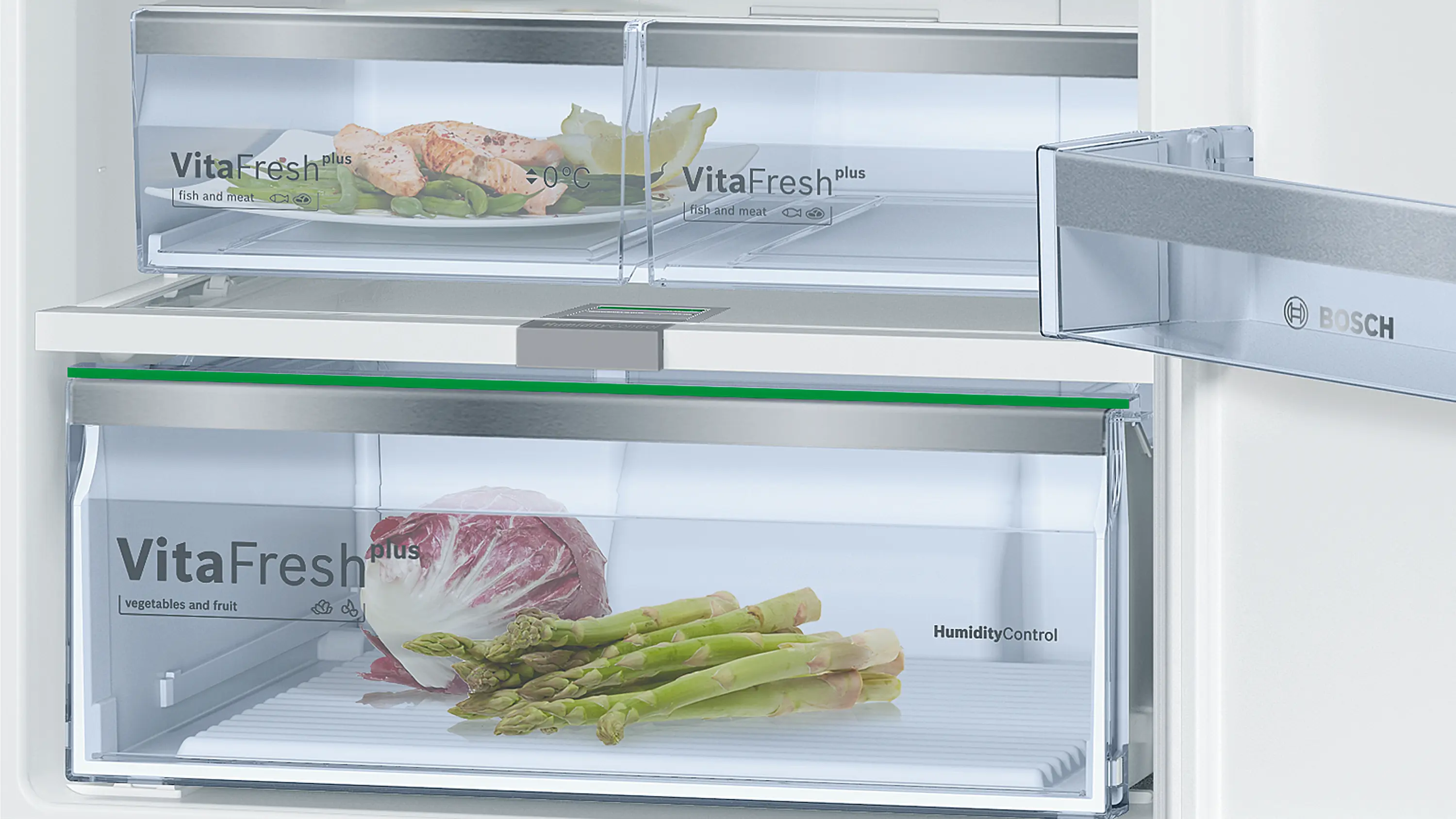 KGN56AI40N free-standing fridge-freezer with freezer at bottom