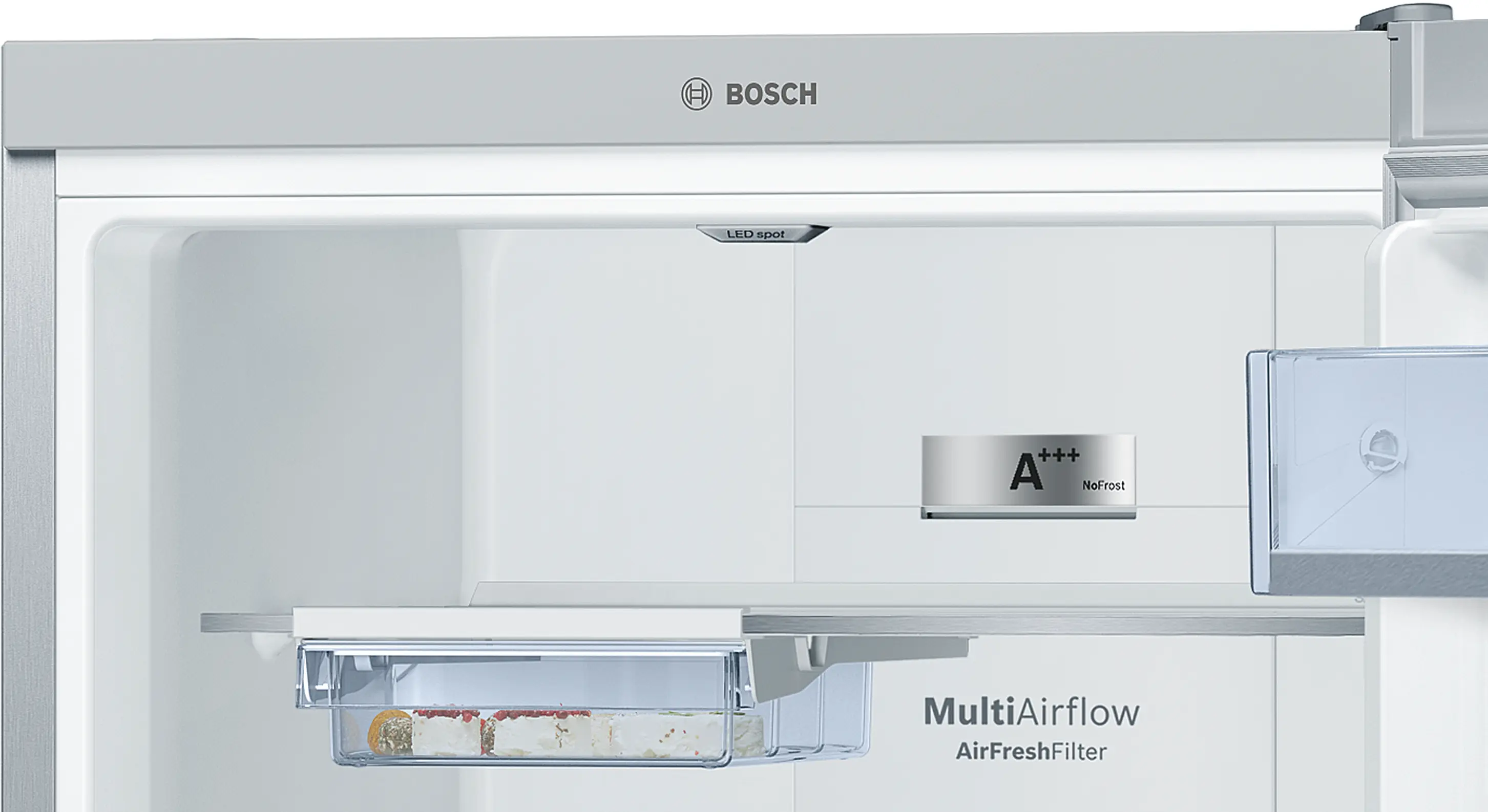 KGN56AI40N free-standing fridge-freezer with freezer at bottom