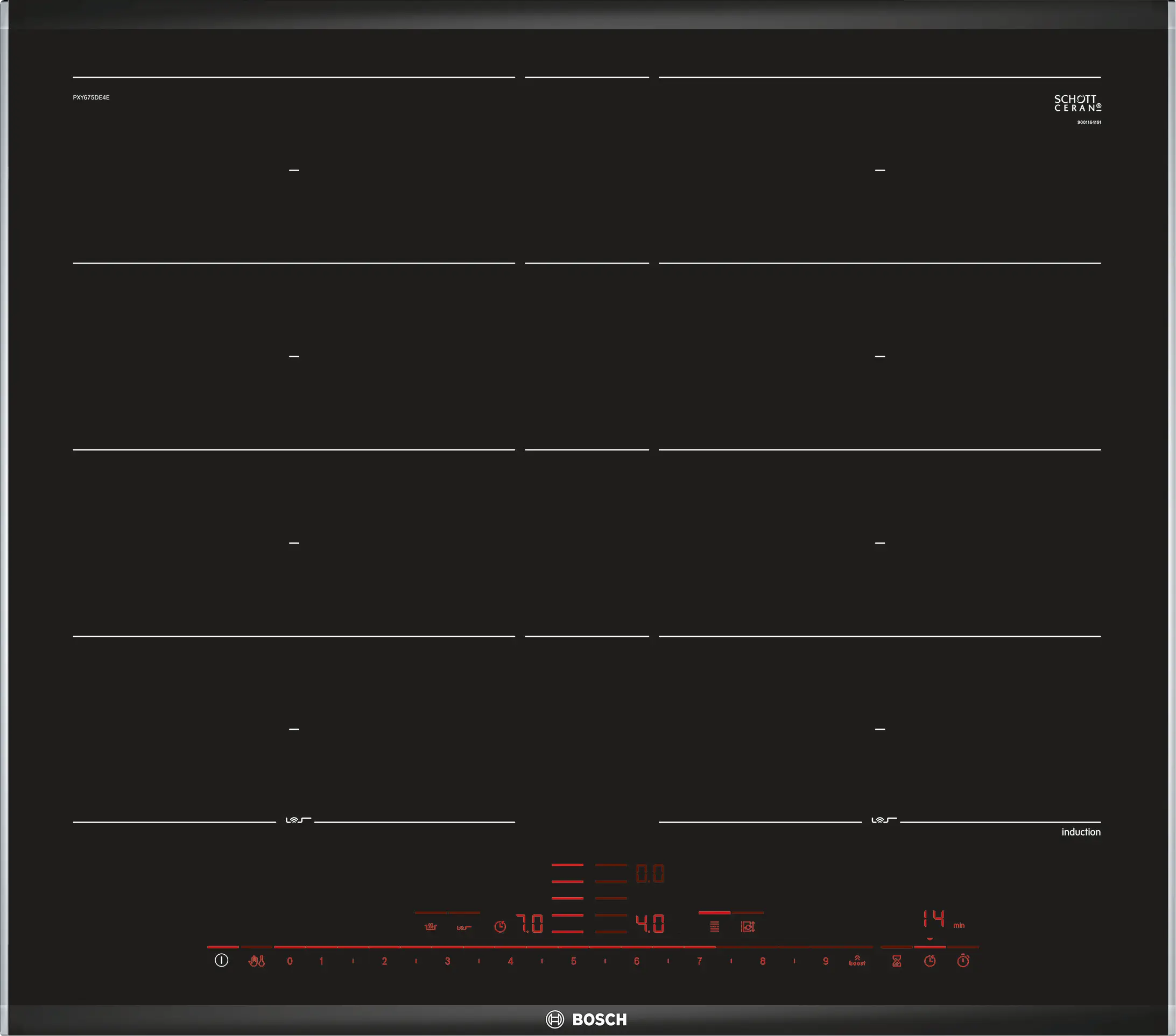 yapimamaページ PXY675DE4E Flex induction hob | Bosch Hausgeräte DE