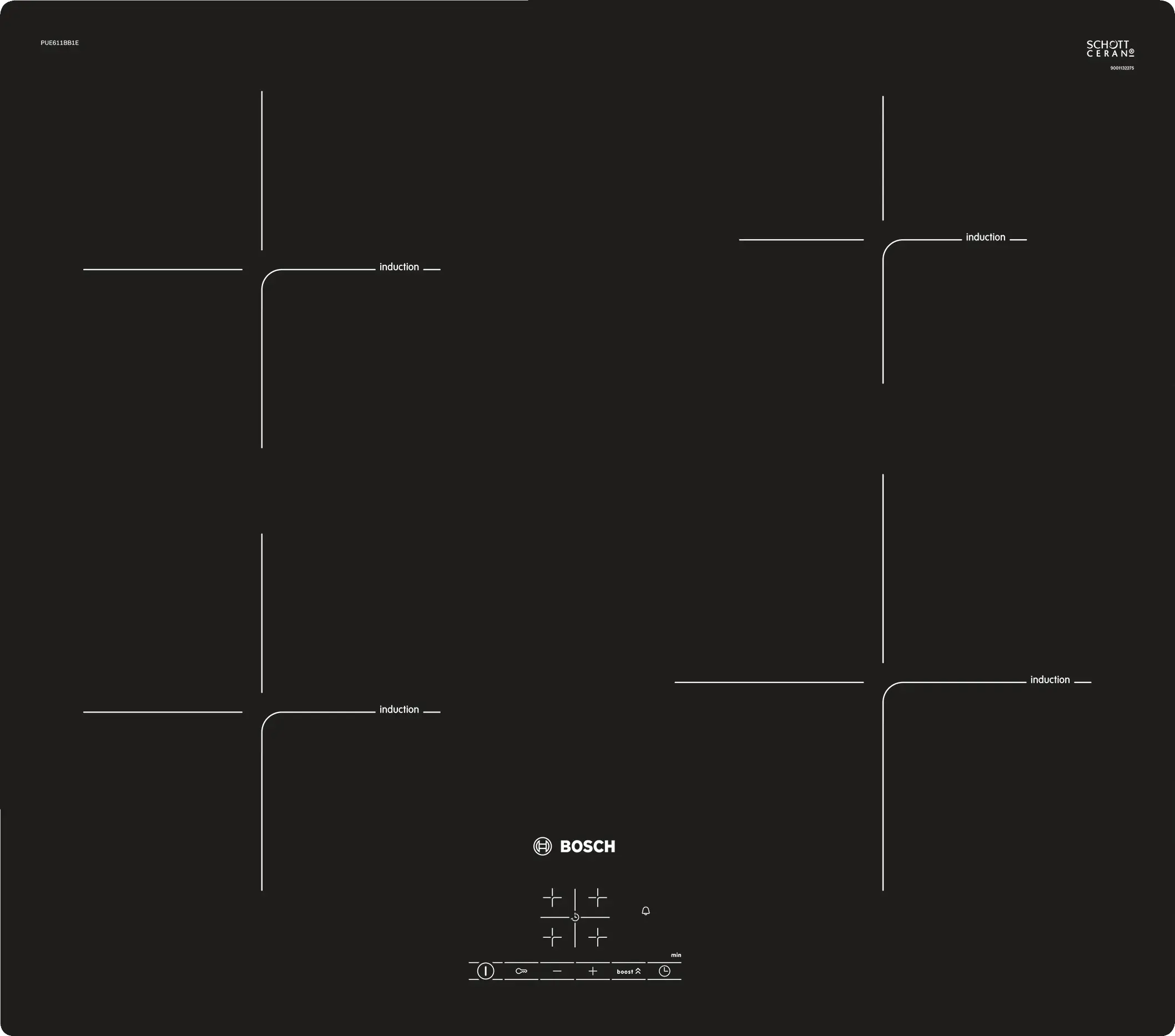 Pue611bb1e induction hob bosch eg