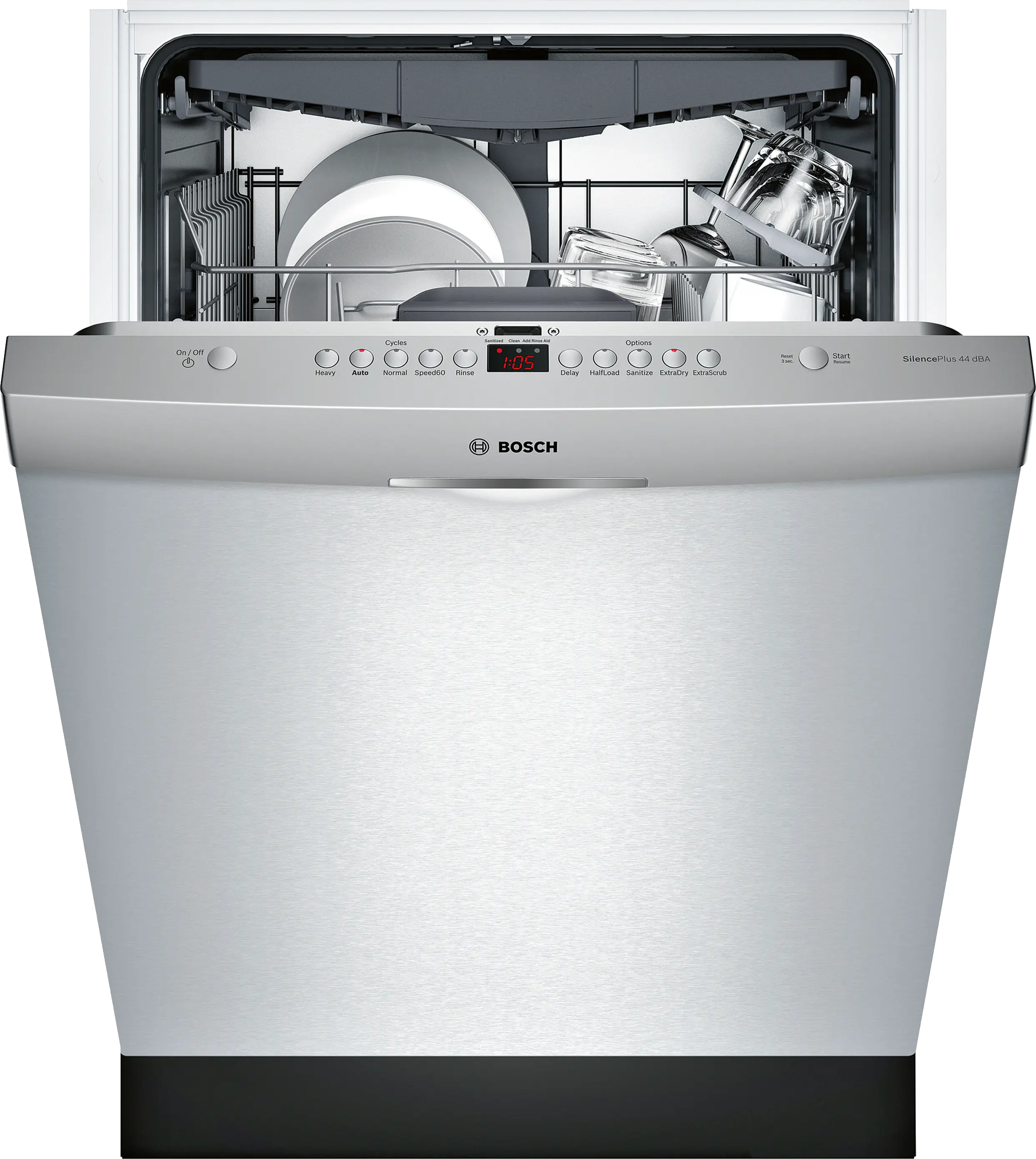 Bosch 300 Series Bosch Dishwasher 18 Inch SHS863WD5N Dishwasher