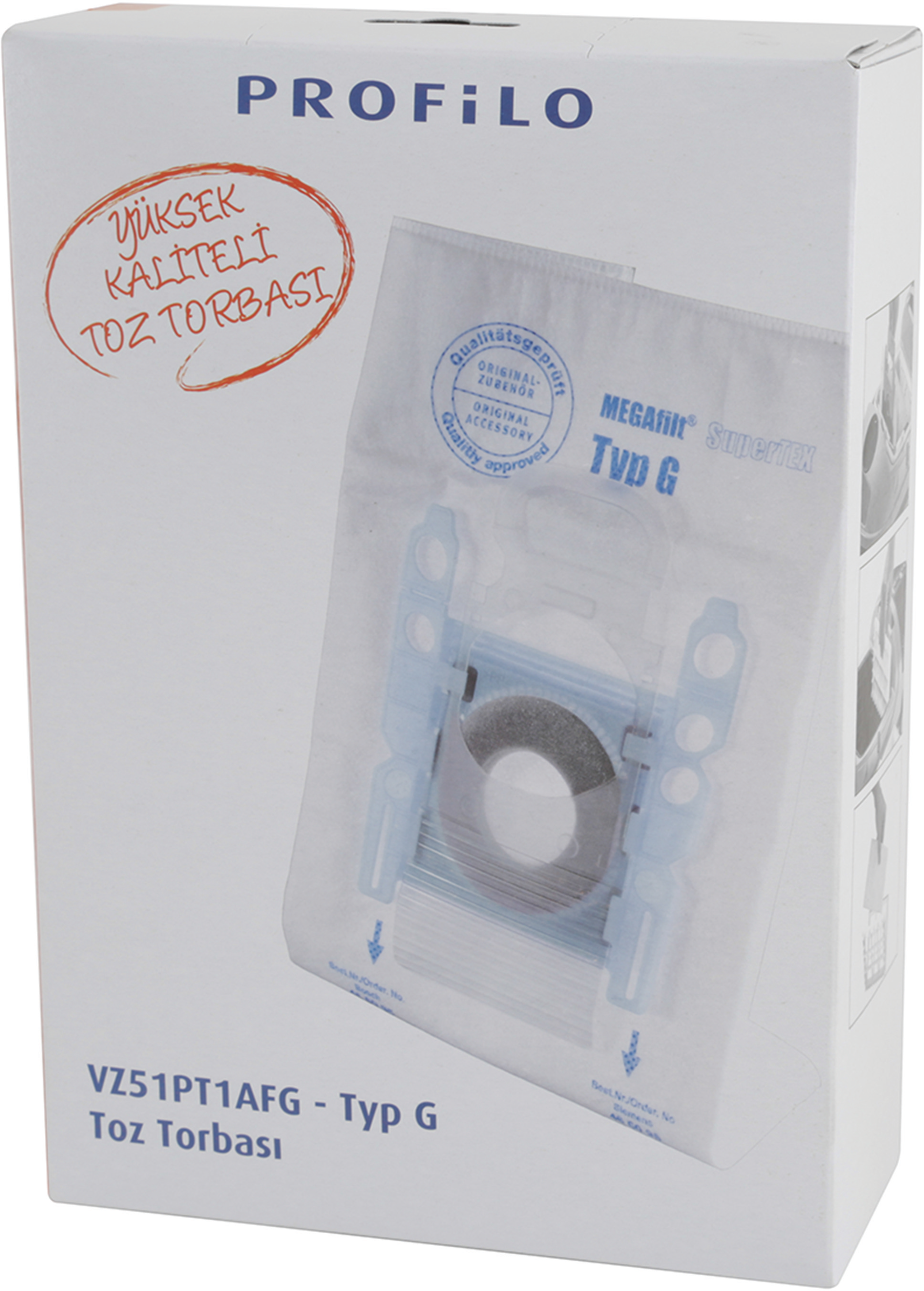 00461746 Profilo Type G Elektrikli Süpürge Torbası | PROFILO TR