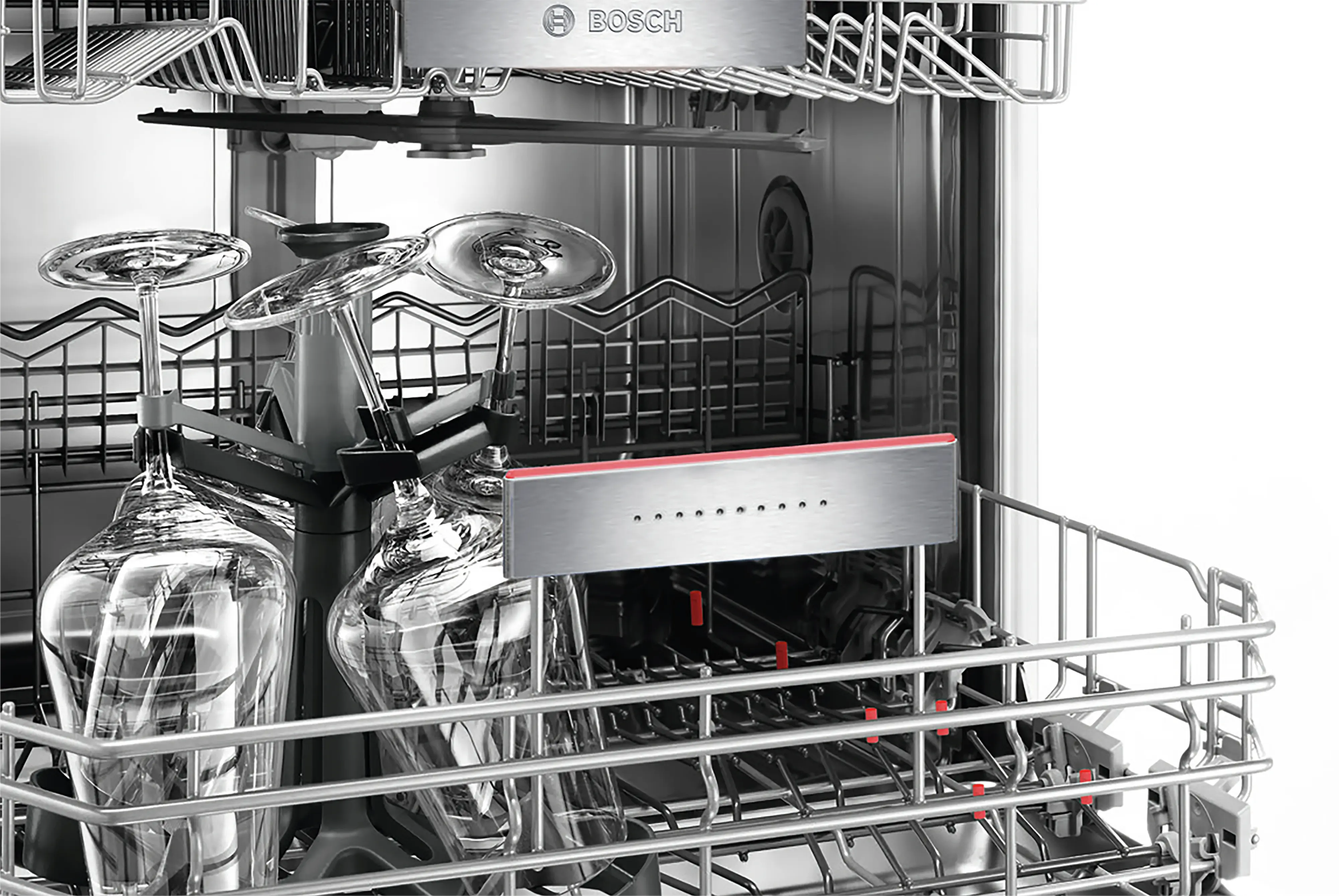 Siemens dishwasher wine glass holder top