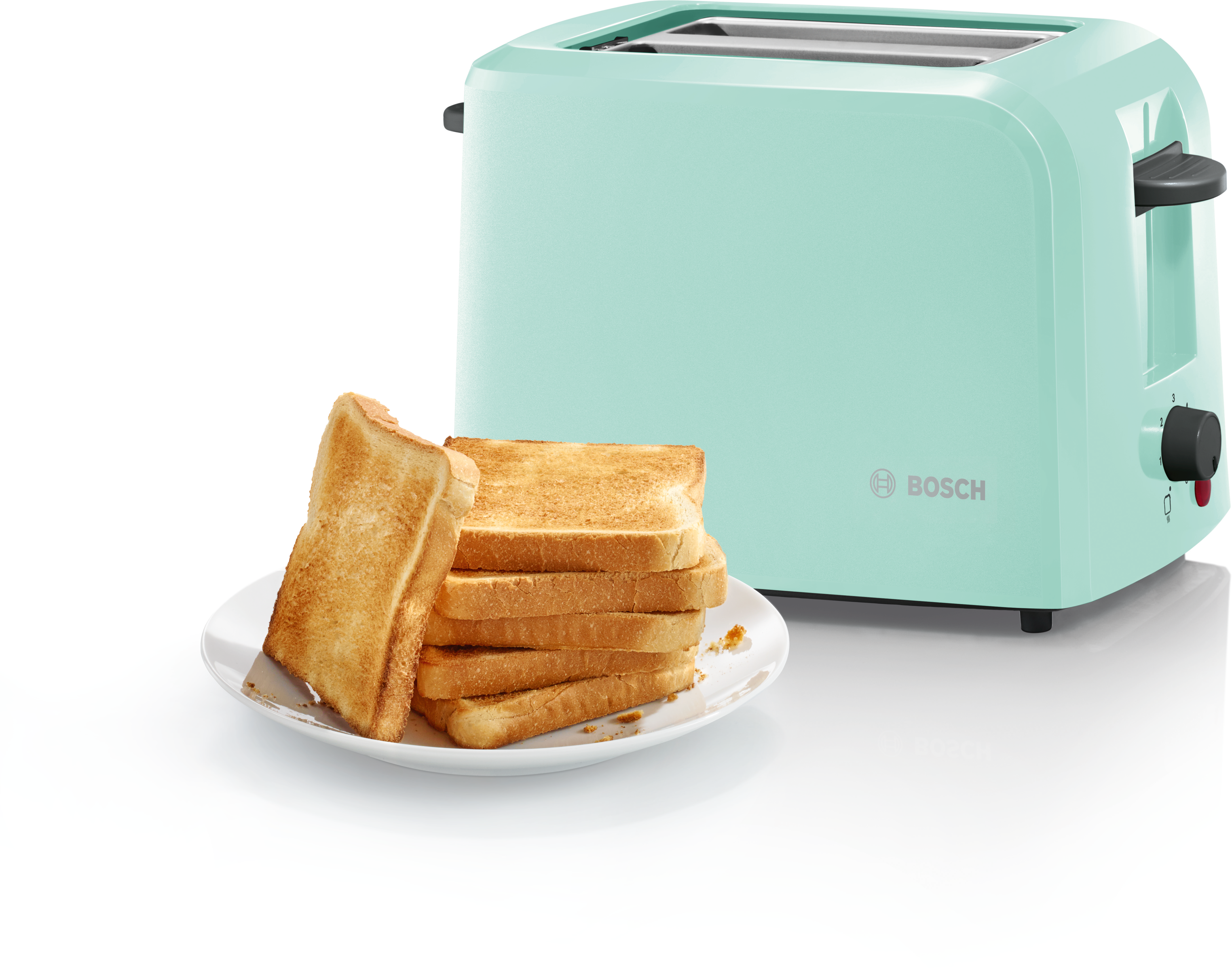 Mint green toaster sales