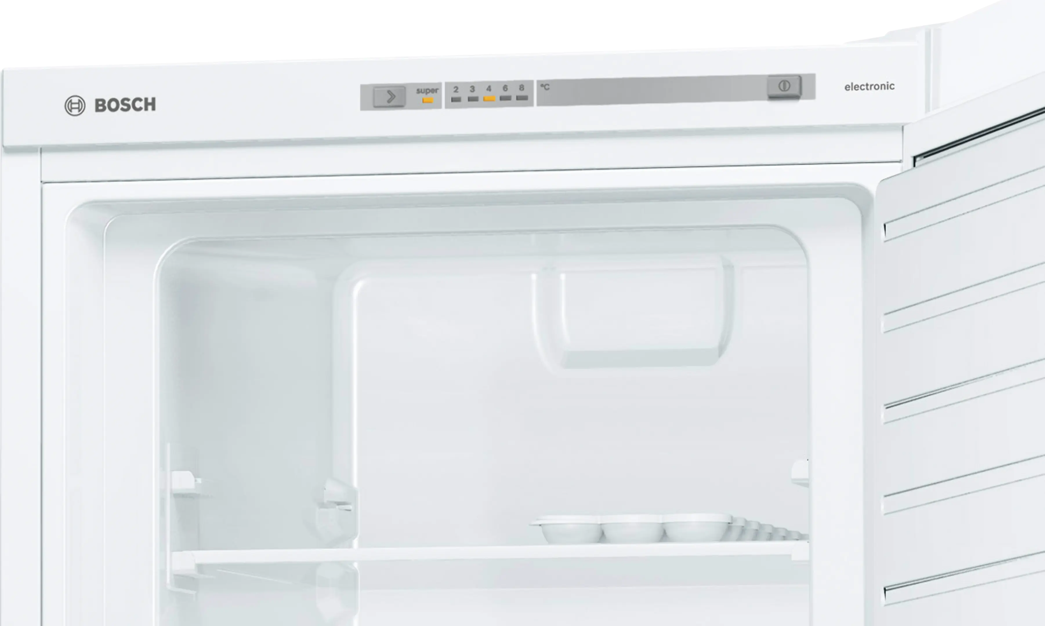 KDV33VW30N free-standing fridge-freezer with freezer at top