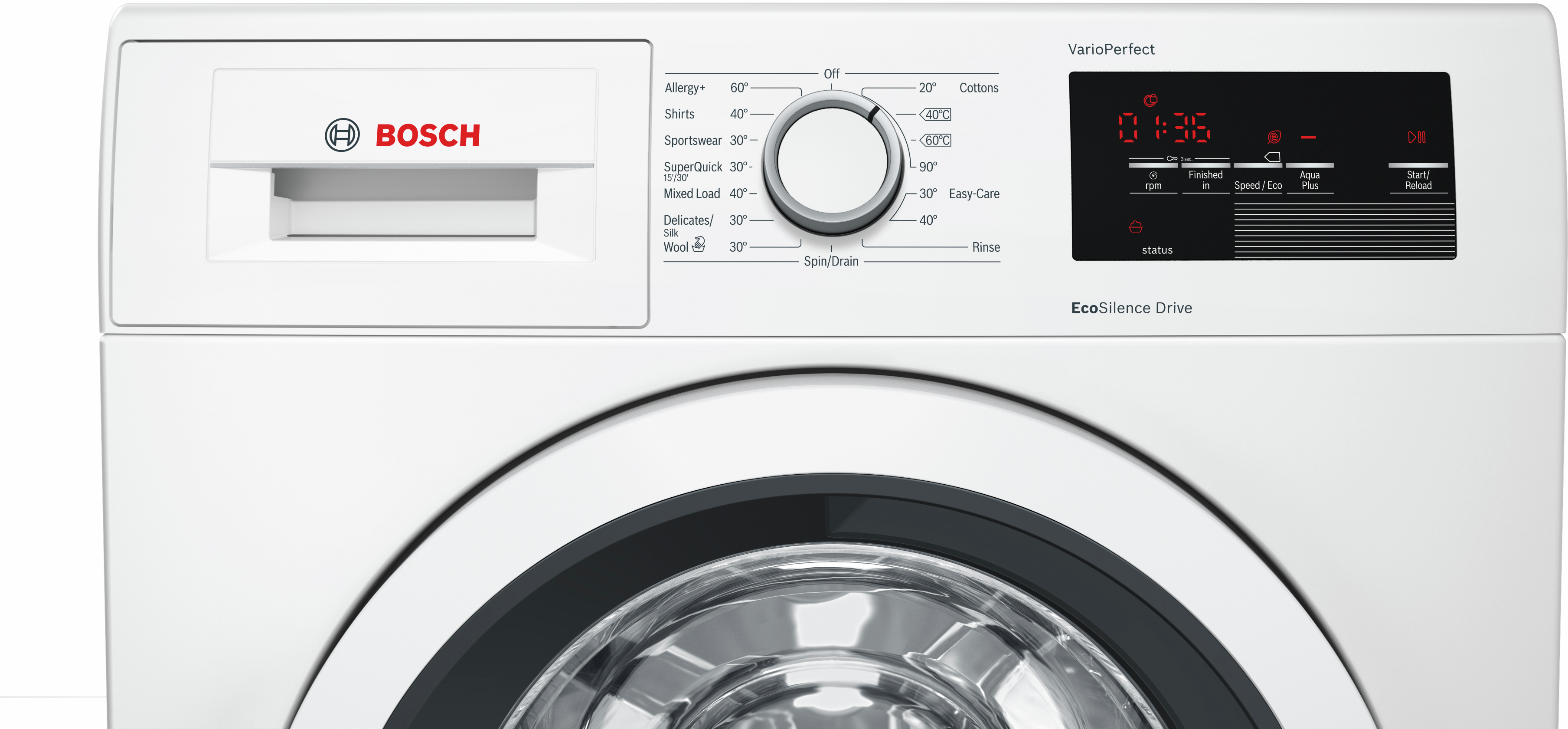 bosch wat28371gb serie 6 freestanding washing machine