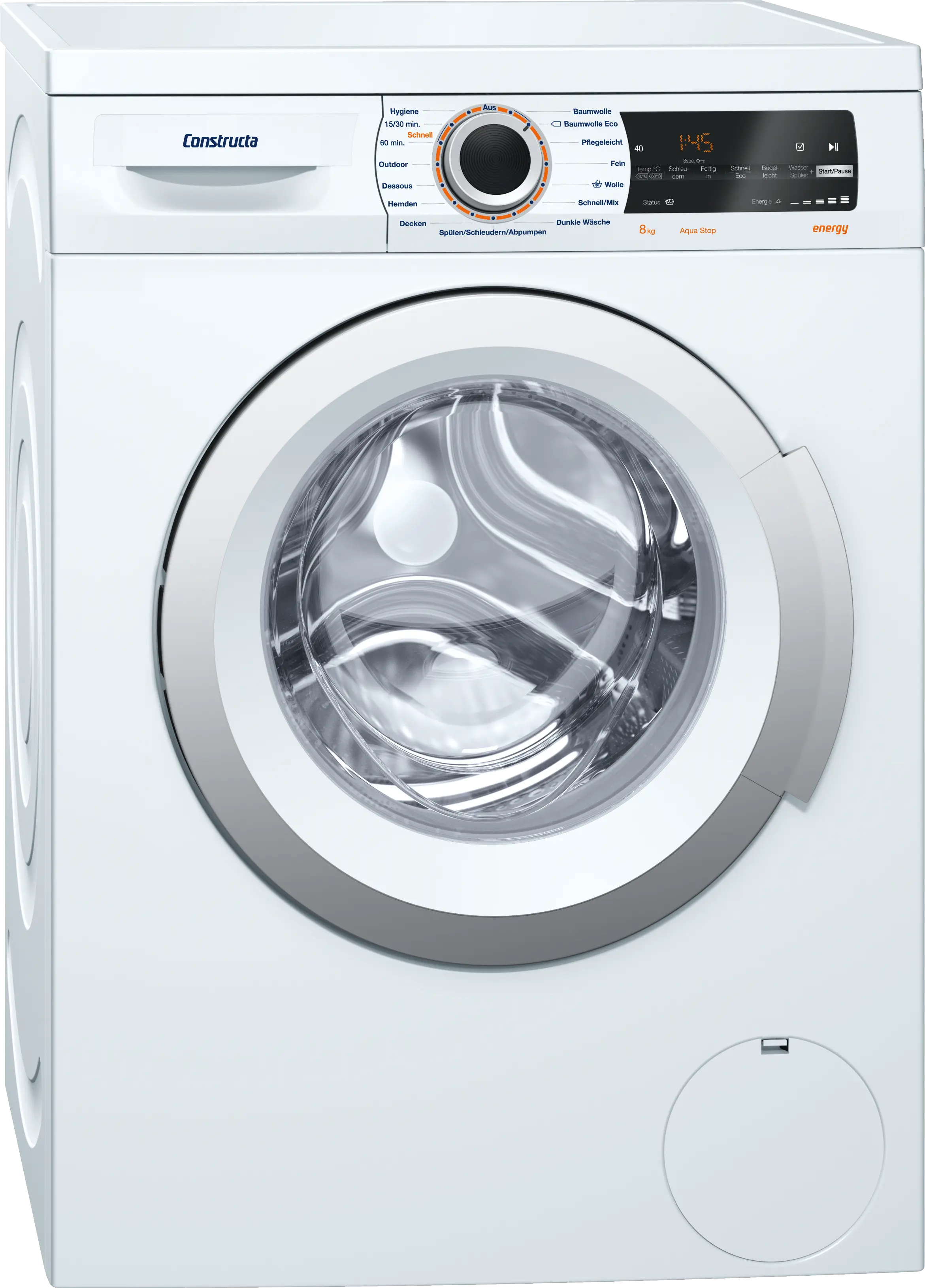CWF14U40 washing machine, frontloader fullsize | CONSTRUCTA DE