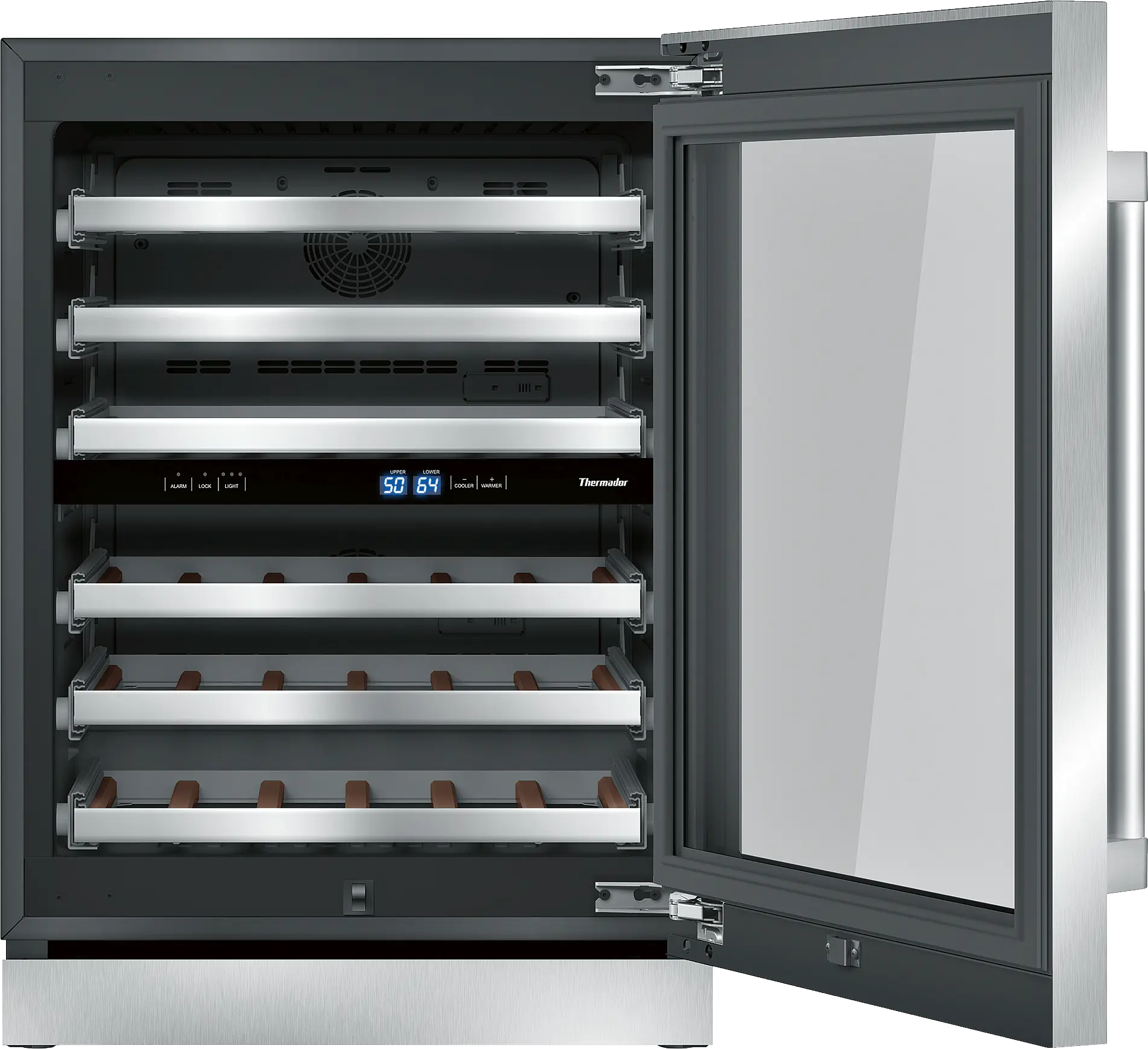T24UW820RS Under Counter Wine Cooler with Glass Door | THERMADOR US