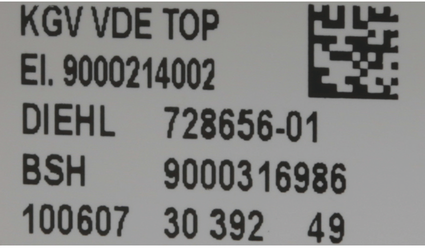 00645931 Bedienmodul | Bosch Hausgeräte DE