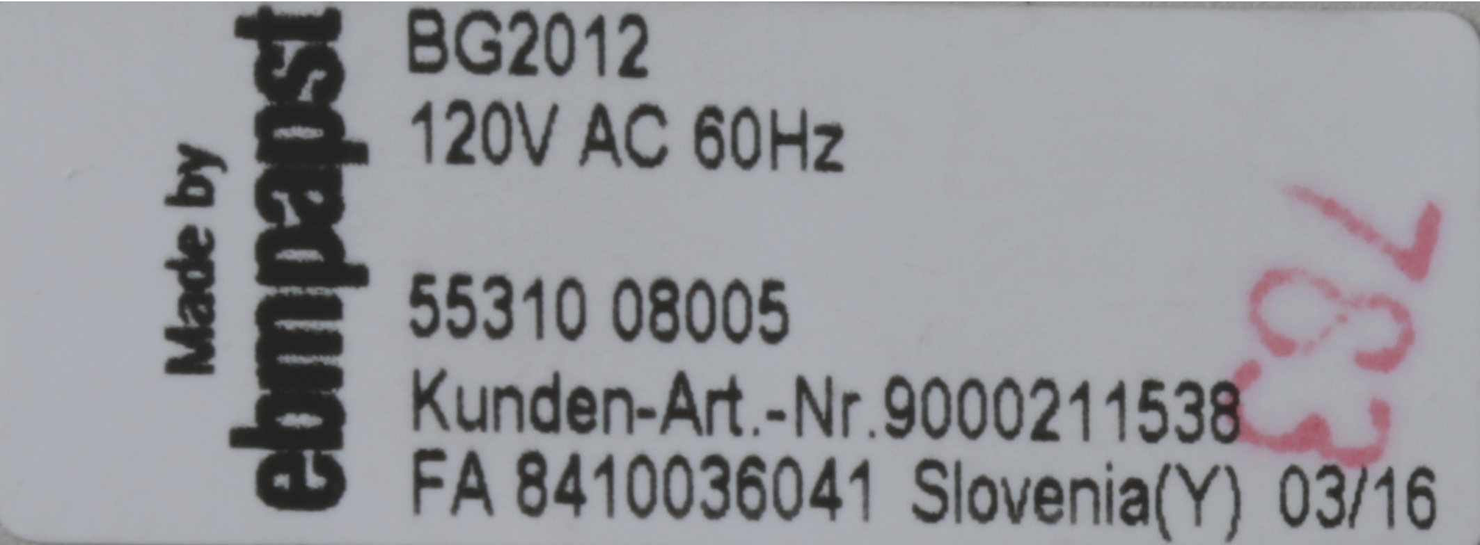 00676784 Fan motor | BOSCH US