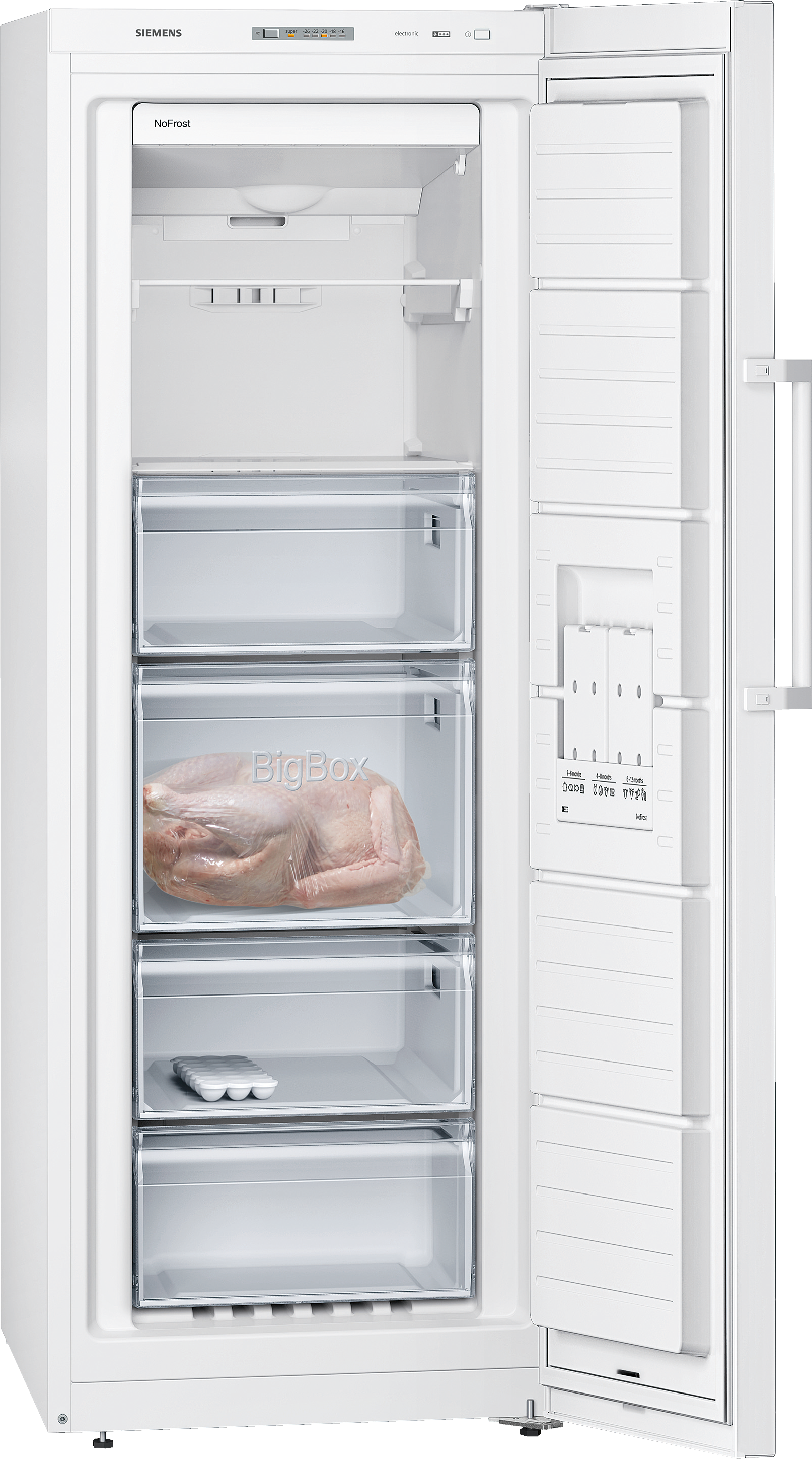 GS29NVW3PG free-standing freezer | SIEMENS GB