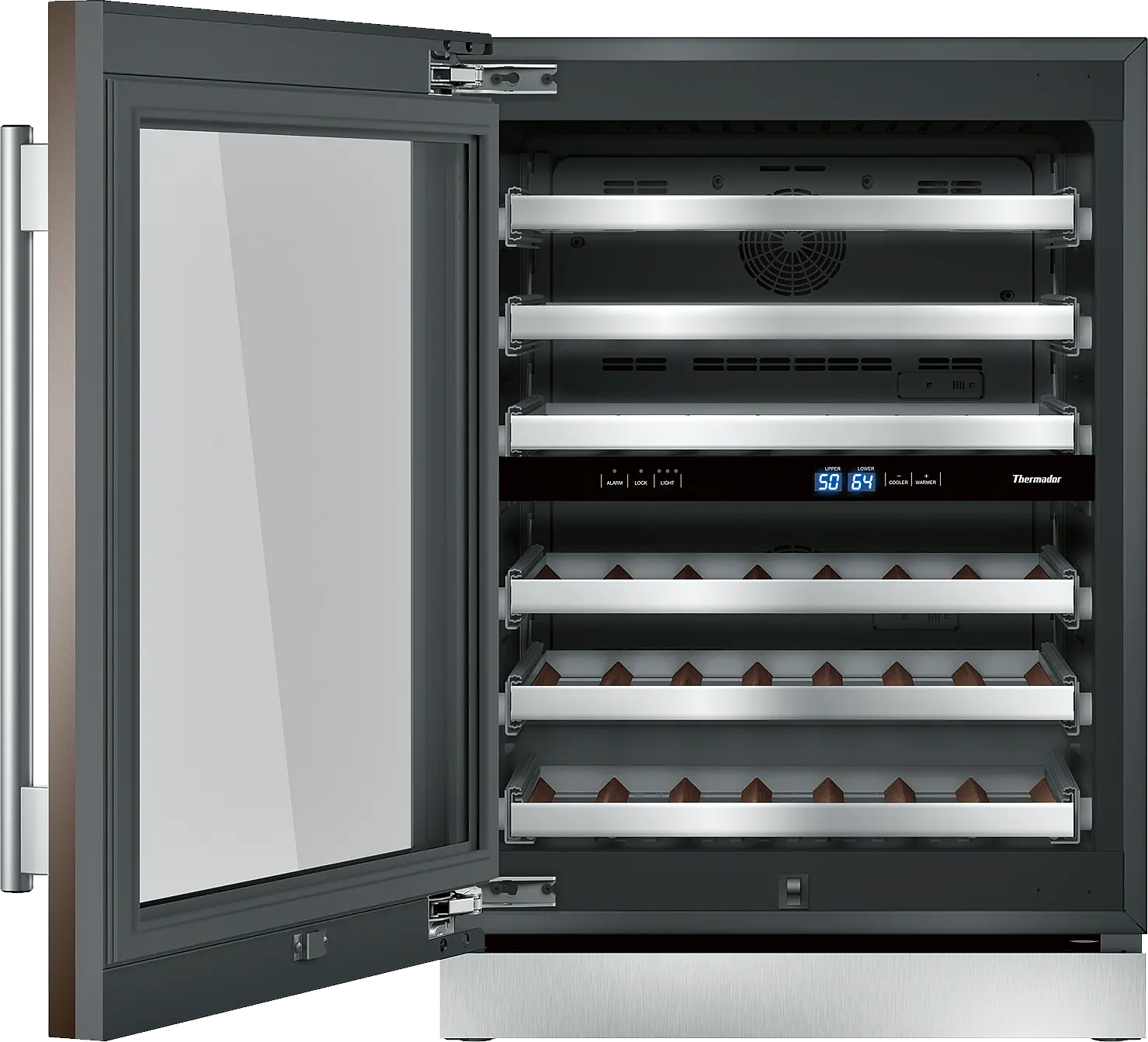 T24UW900LP Under Counter Wine Cooler with Glass Door | THERMADOR US