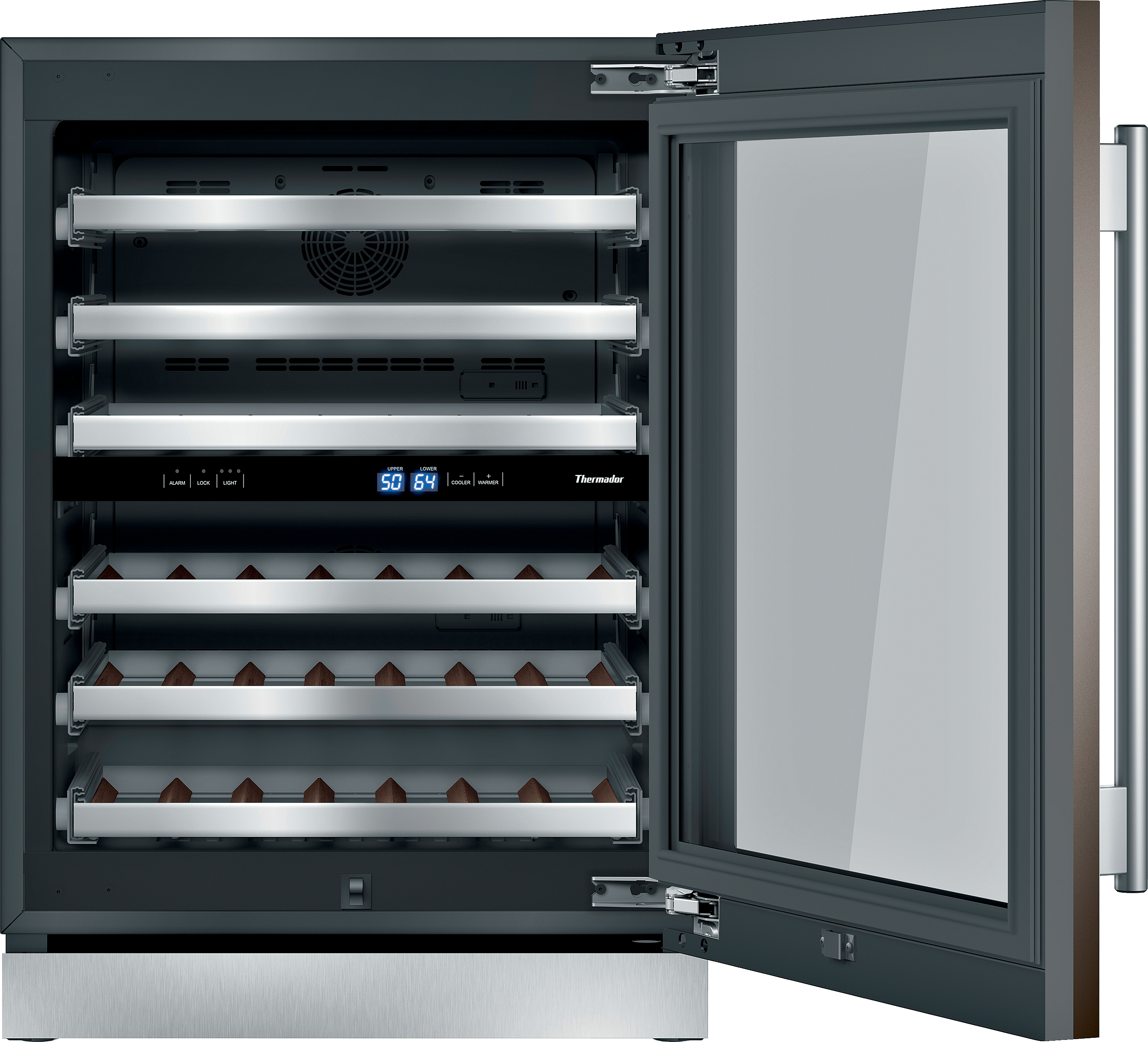 T24UW900RP Under Counter Wine Cooler with Glass Door | THERMADOR US