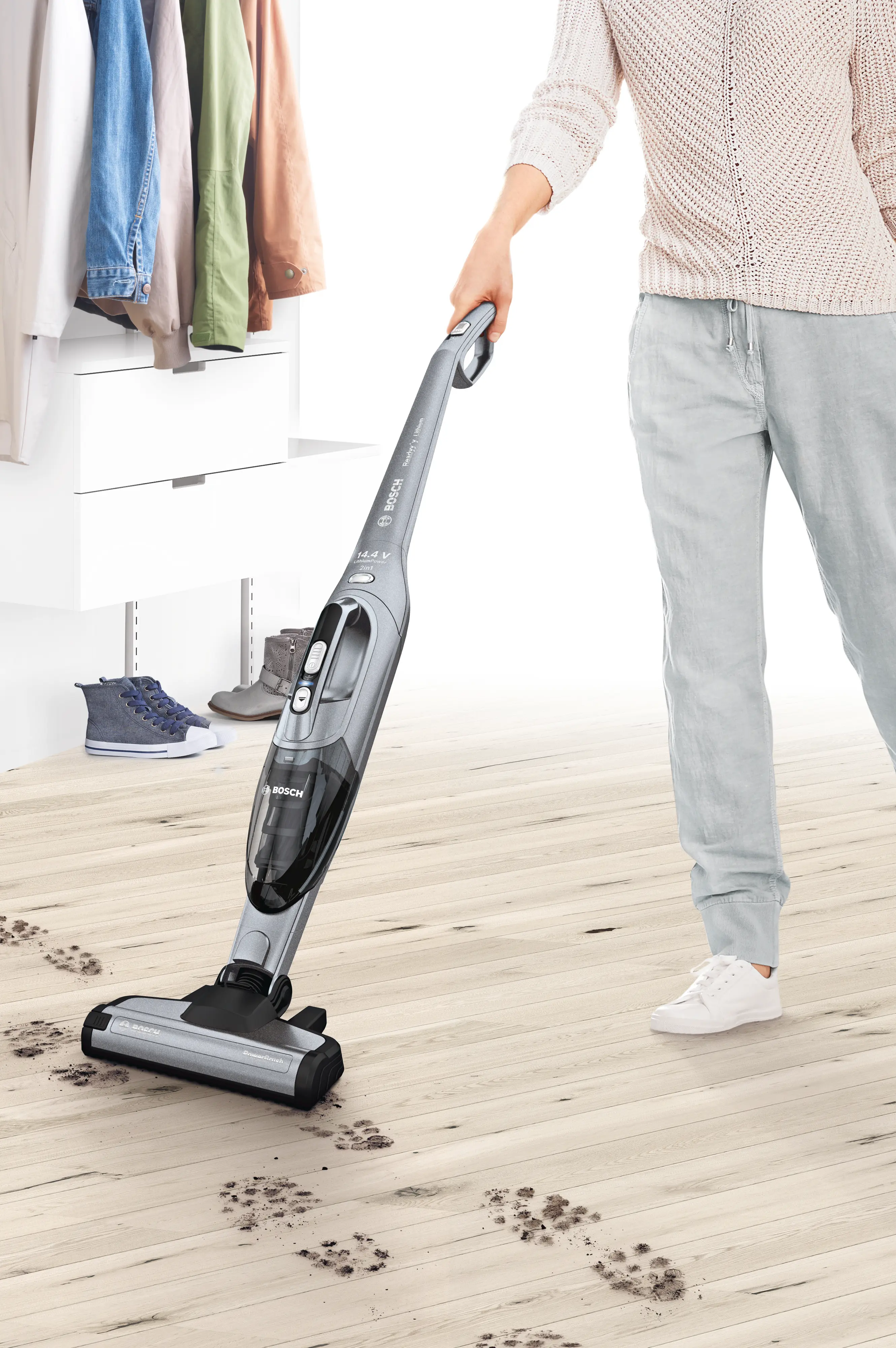 Sans Fil Aspirateur Balai Bosch Bbhl21435 BBHL21435 Rechargeable