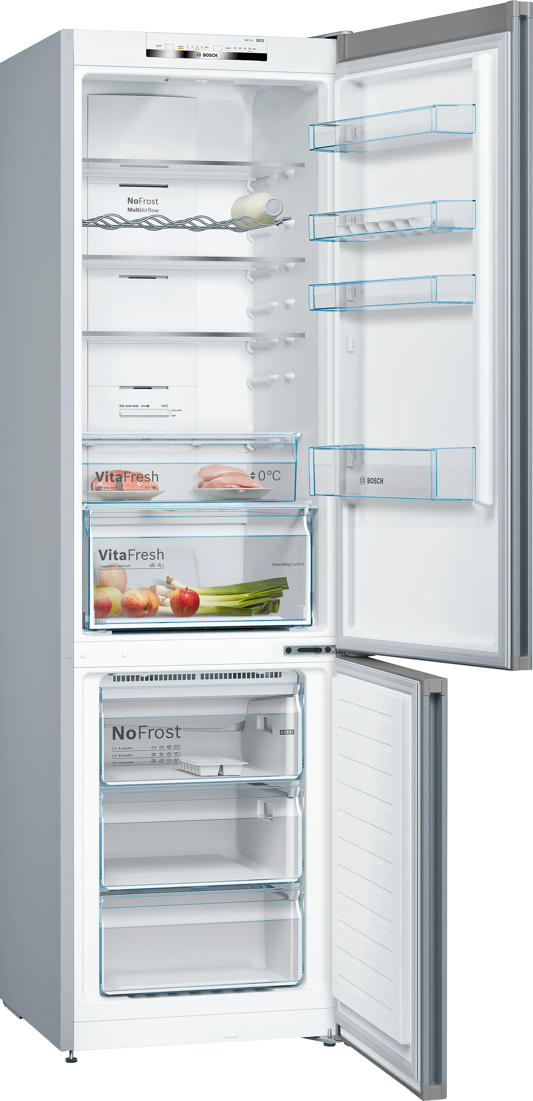 レス KGN39VL31E free-standing fridge-freezer with freezer at bottom