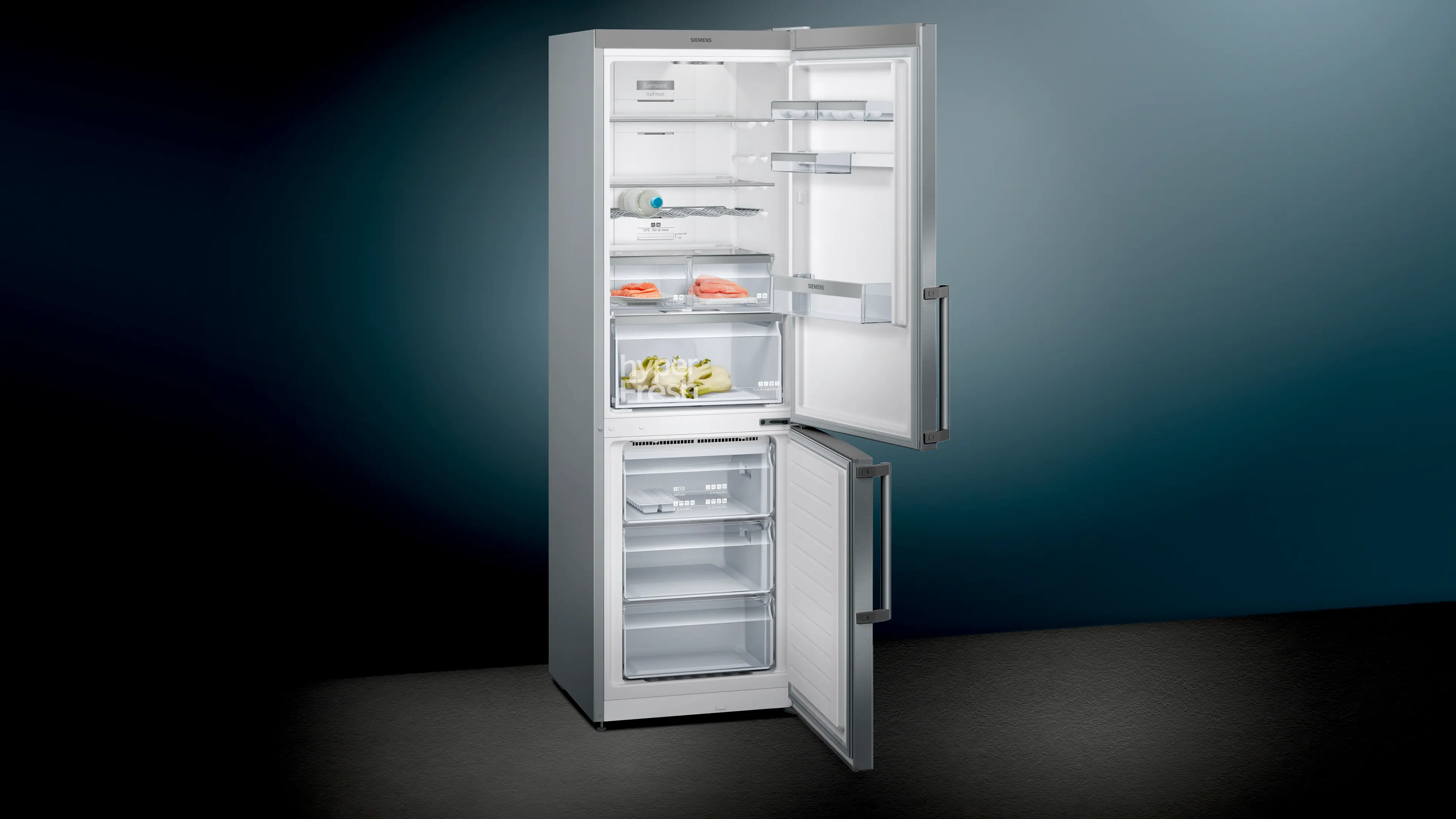 KG36N7IEP Freestanding Fridge-freezer (Bottom freezer) | SIEMENS ZA