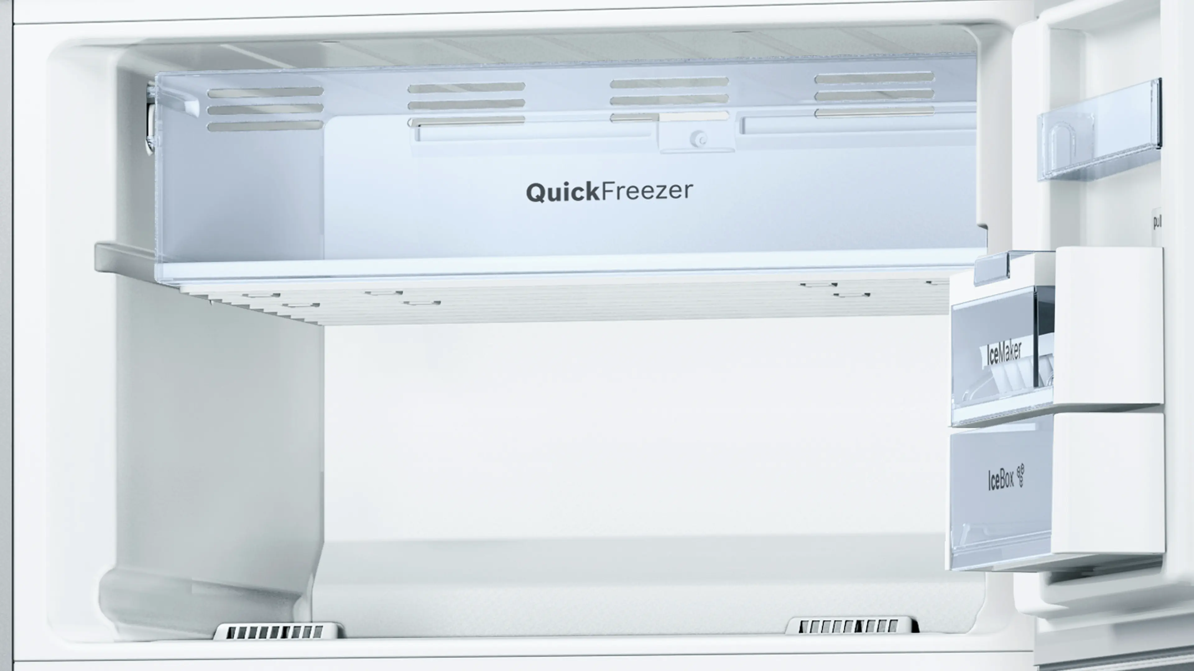 KDD56PI304 Free-standing fridge-freezer with freezer at top | BOSCH SG