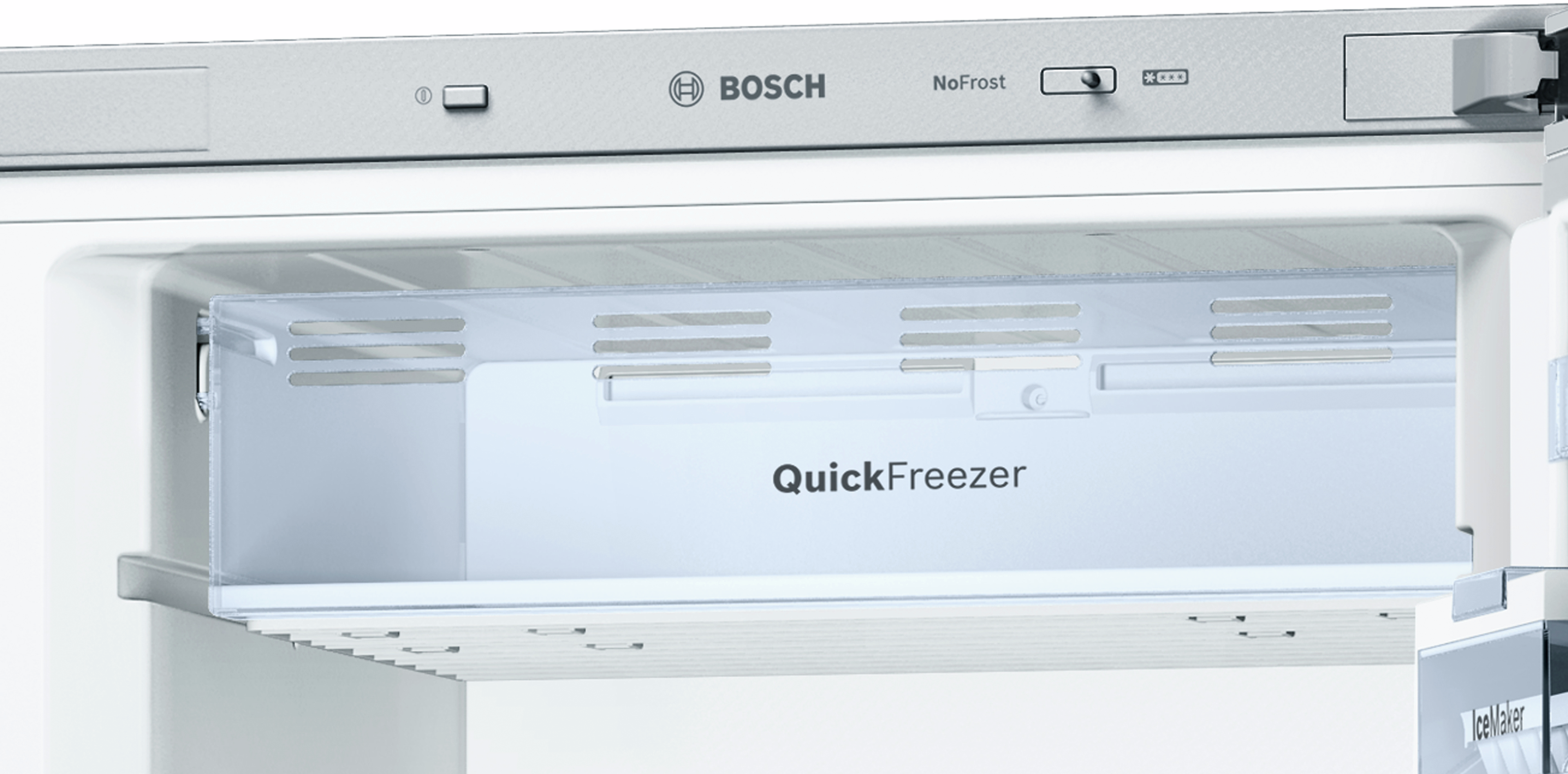Dページ KDD56PI304 Free-standing fridge-freezer with freezer at top | BOSCH SG