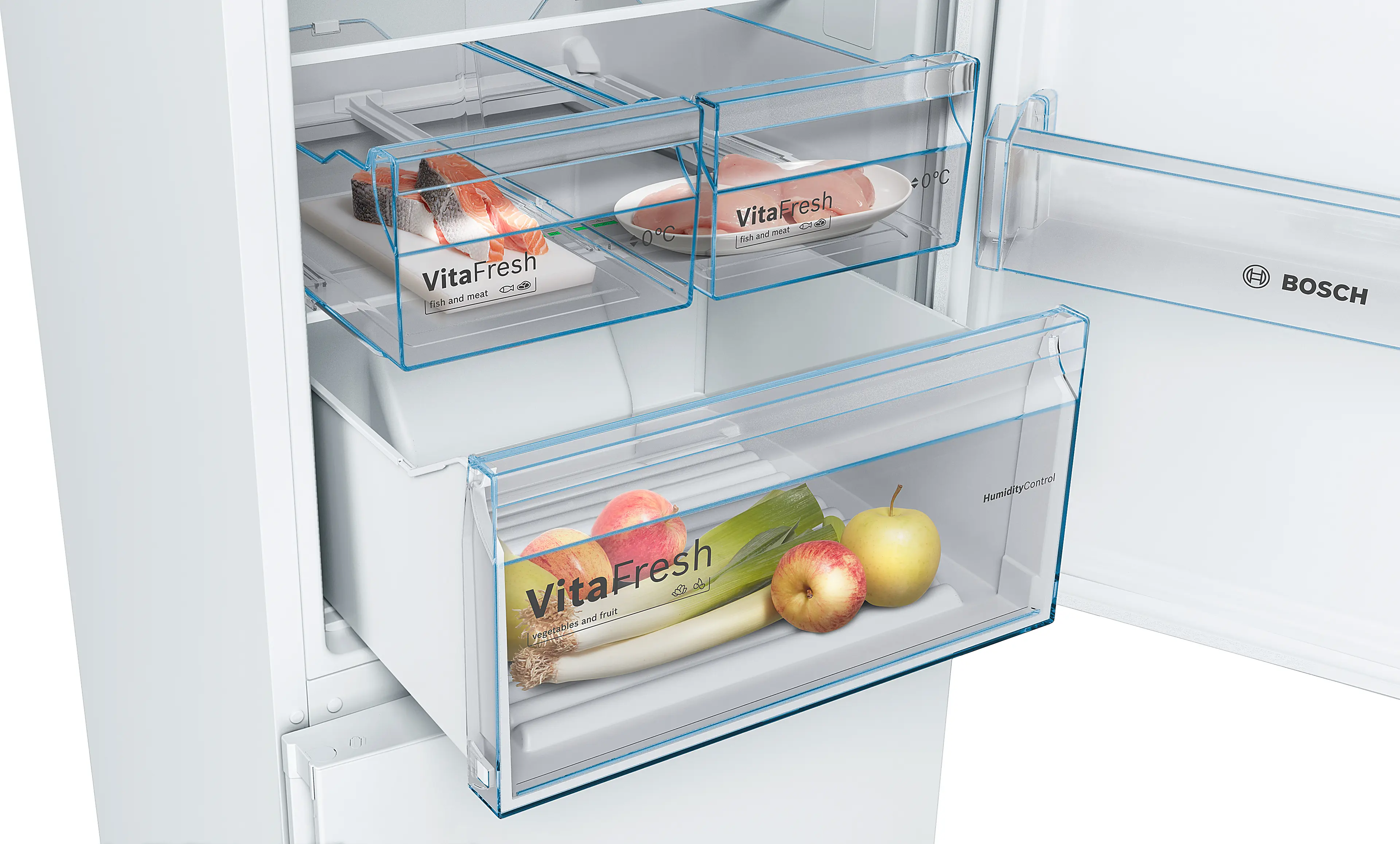 KGN39XW326 Окремовстановлюваний холодильник з нижньою морозильною