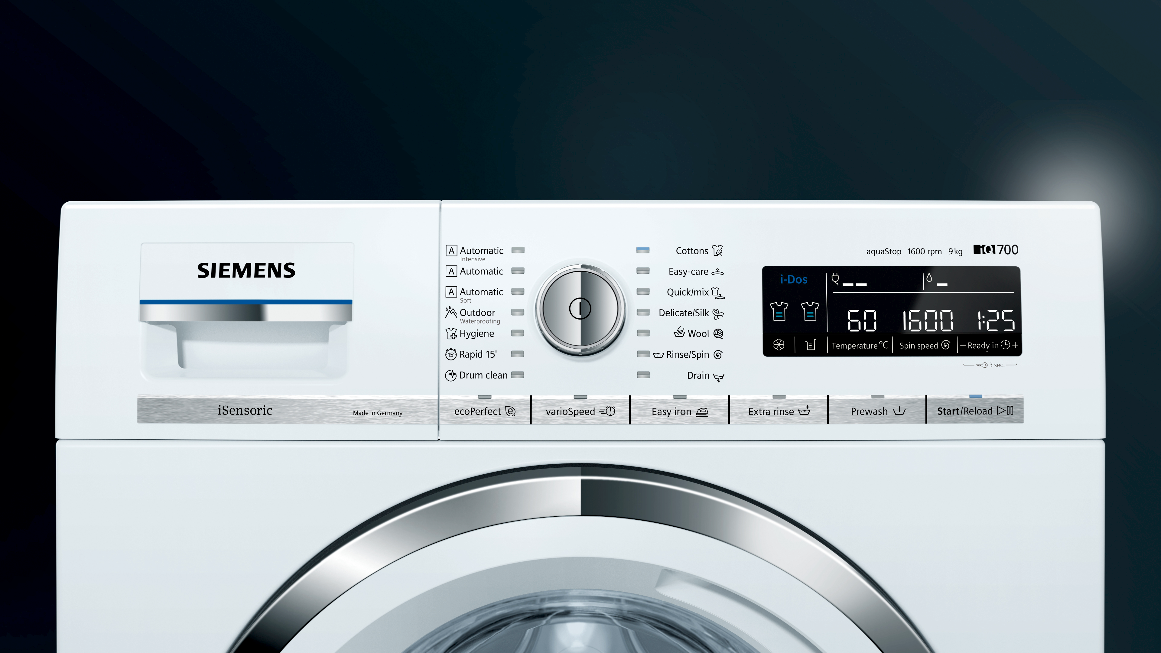 WM16W640ZA washing machine, frontloader fullsize | SIEMENS ZA