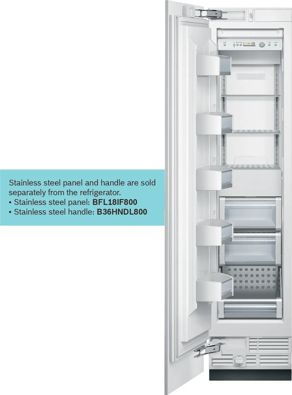 B18IF800SP built-in freezer | BOSCH US