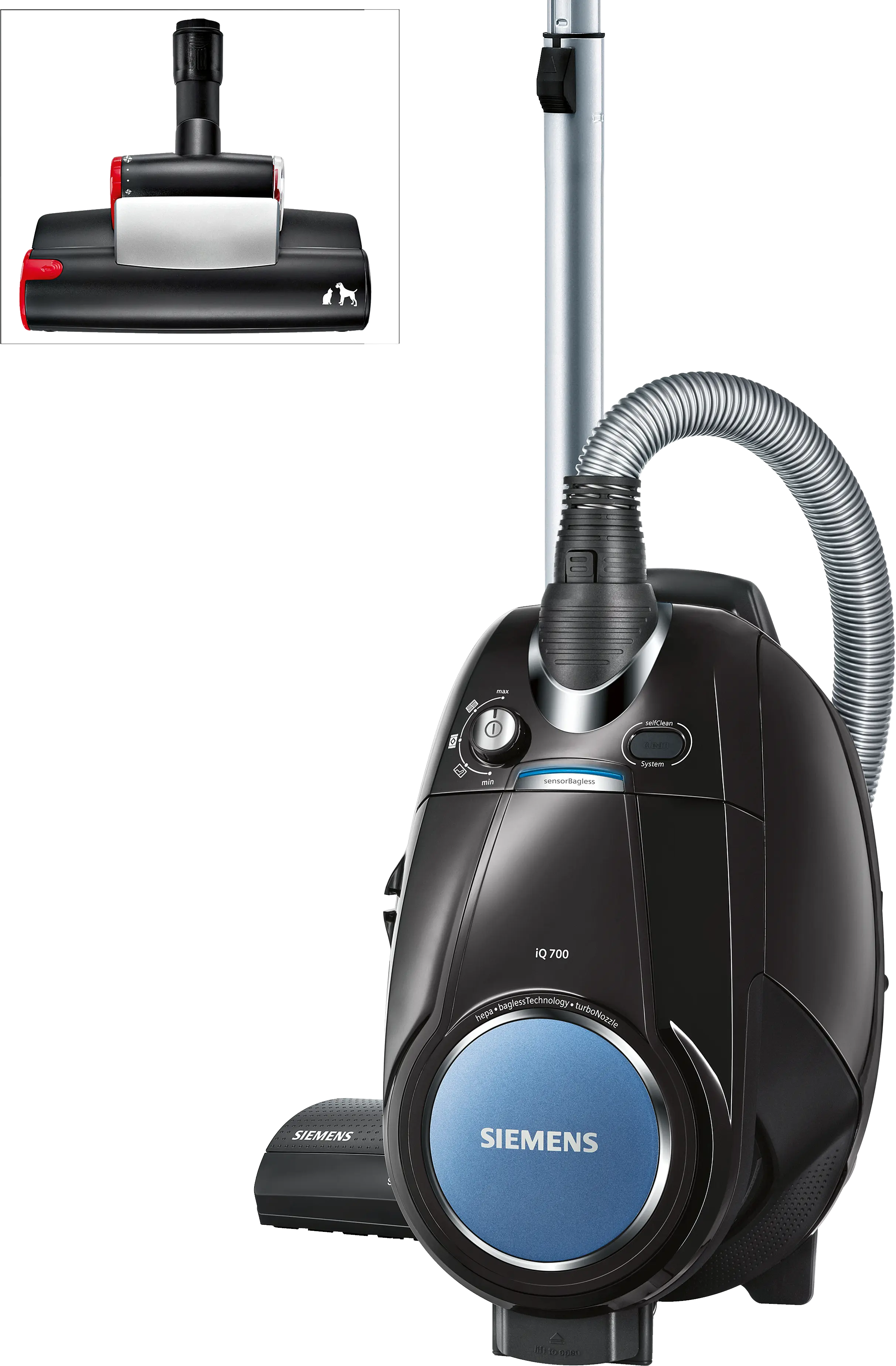 VSX7XTRM Toz torbasız Süpürge | Siemens Ev Aletleri