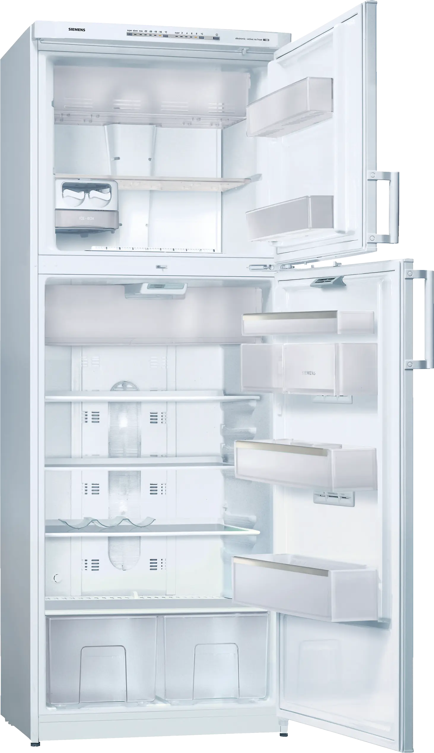 【044.096-101】れんれんページ KS40U623NE free-standing fridge-freezer with freezer at top