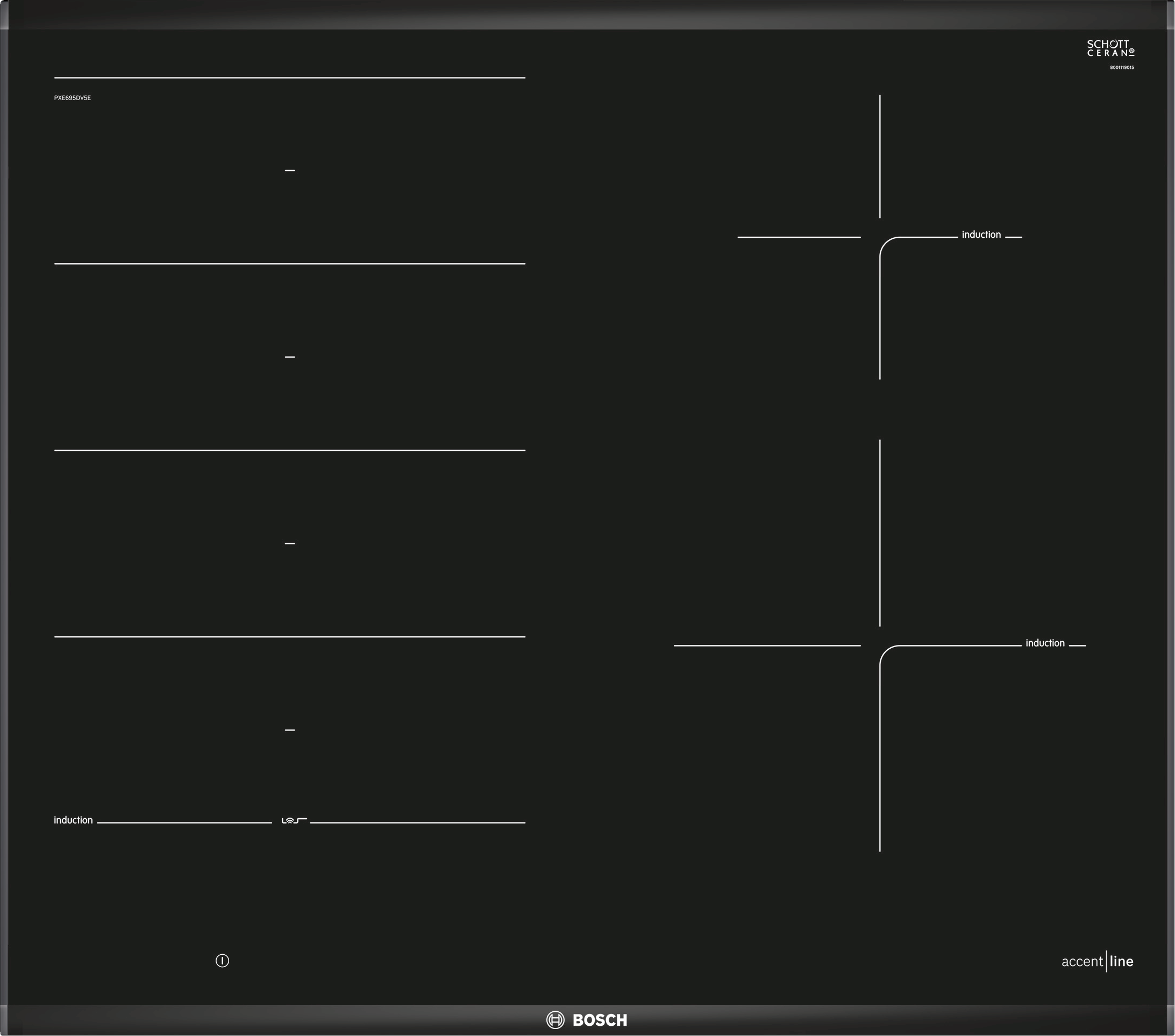 PXE695DV5E Inductiekookplaat | BOSCH NL
