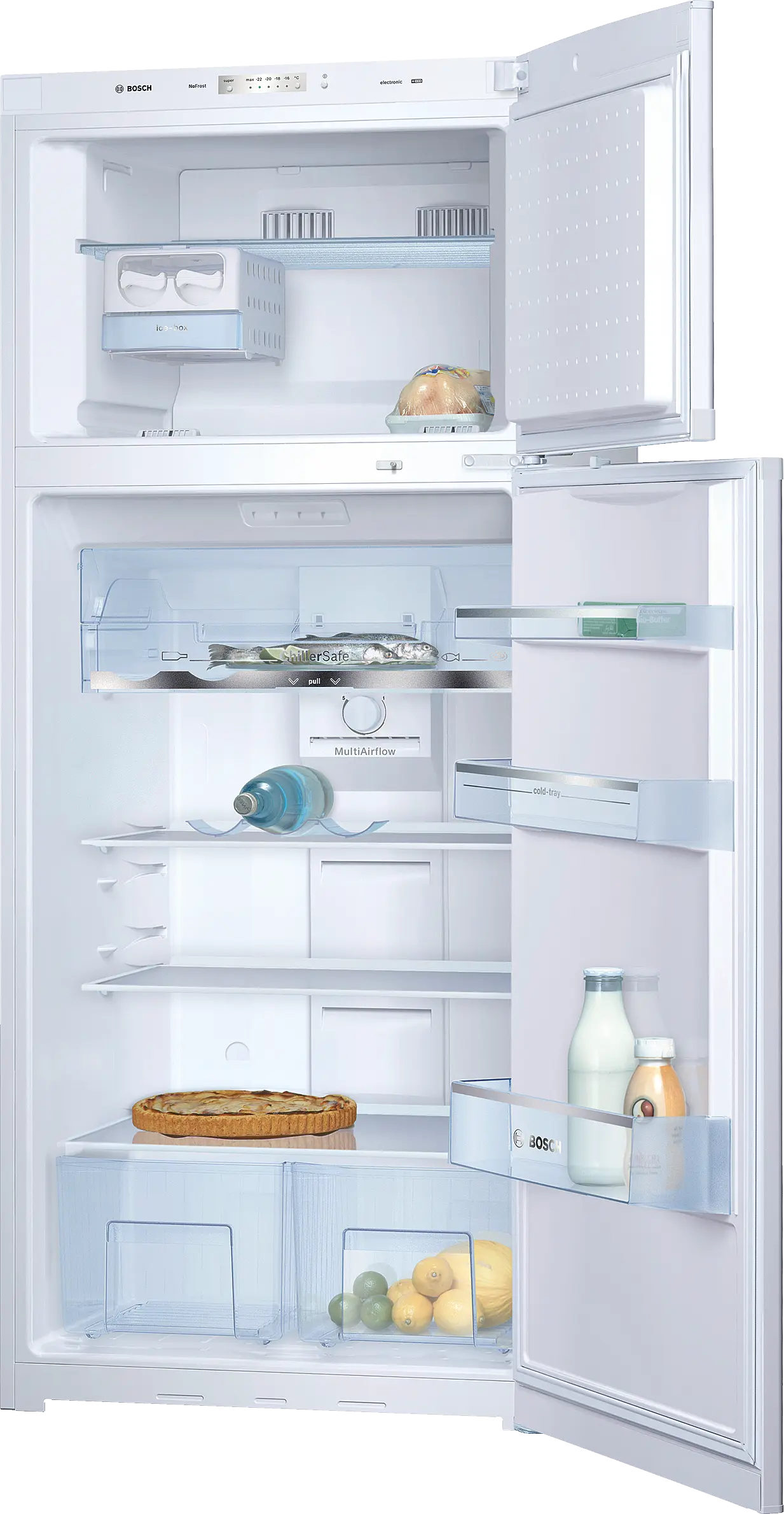 pino様 KDN45V00NE free-standing fridge-freezer with freezer at top