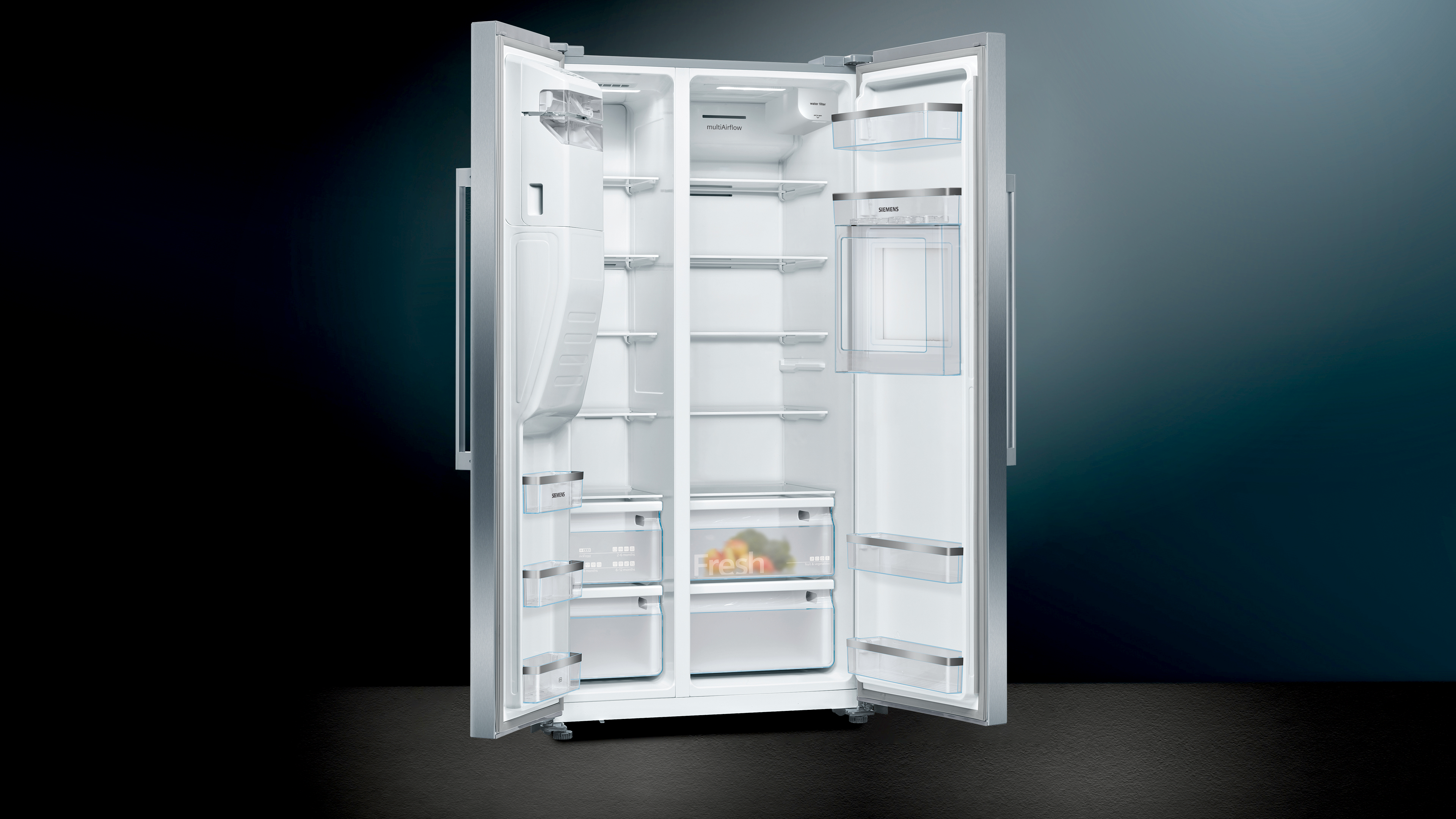 KA93GAI30N Side-by-Side Fridge | SIEMENS ZA