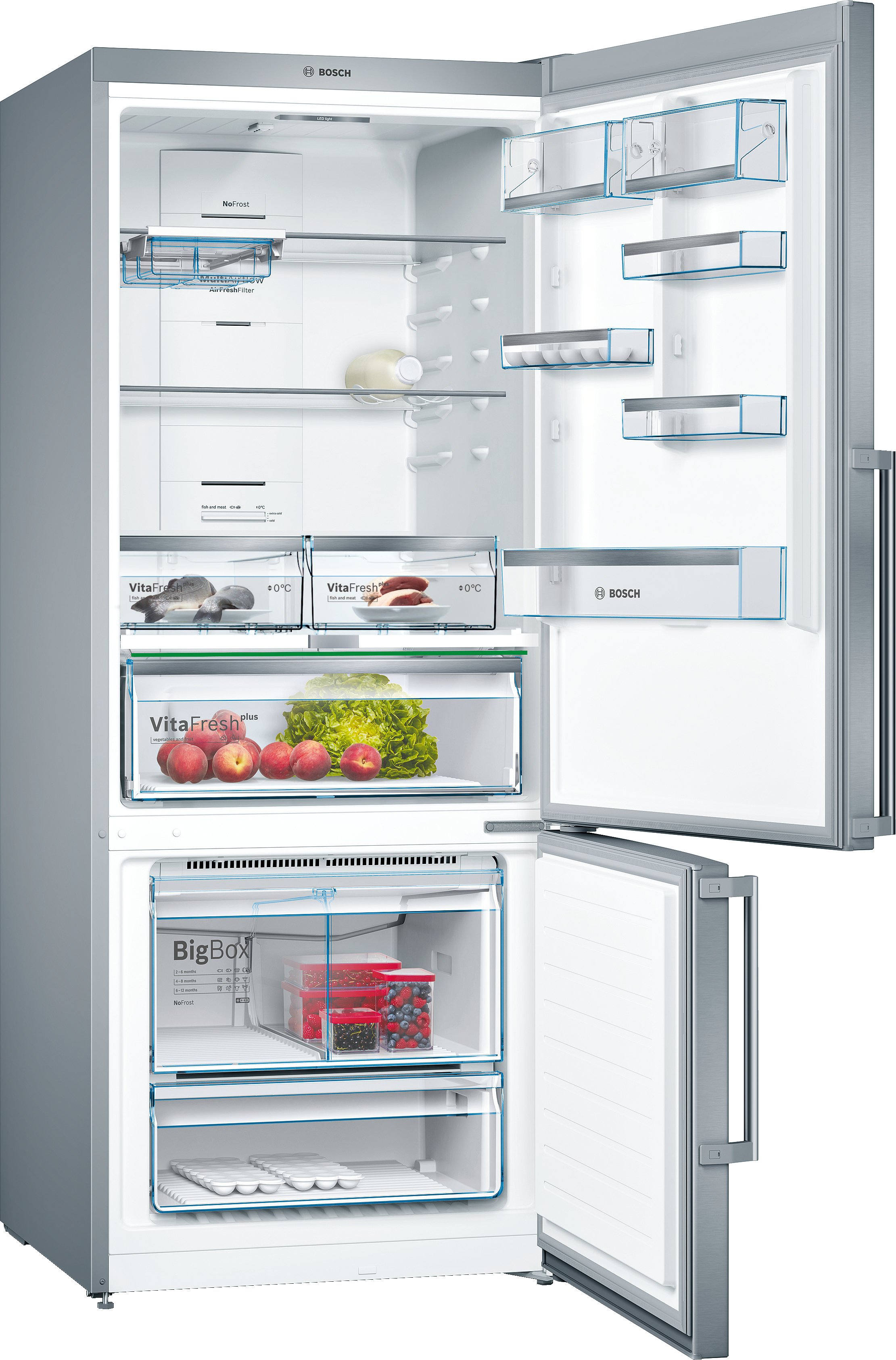 KGN76AI30Z Freestanding Fridge-freezer (Bottom freezer) | BOSCH ZA