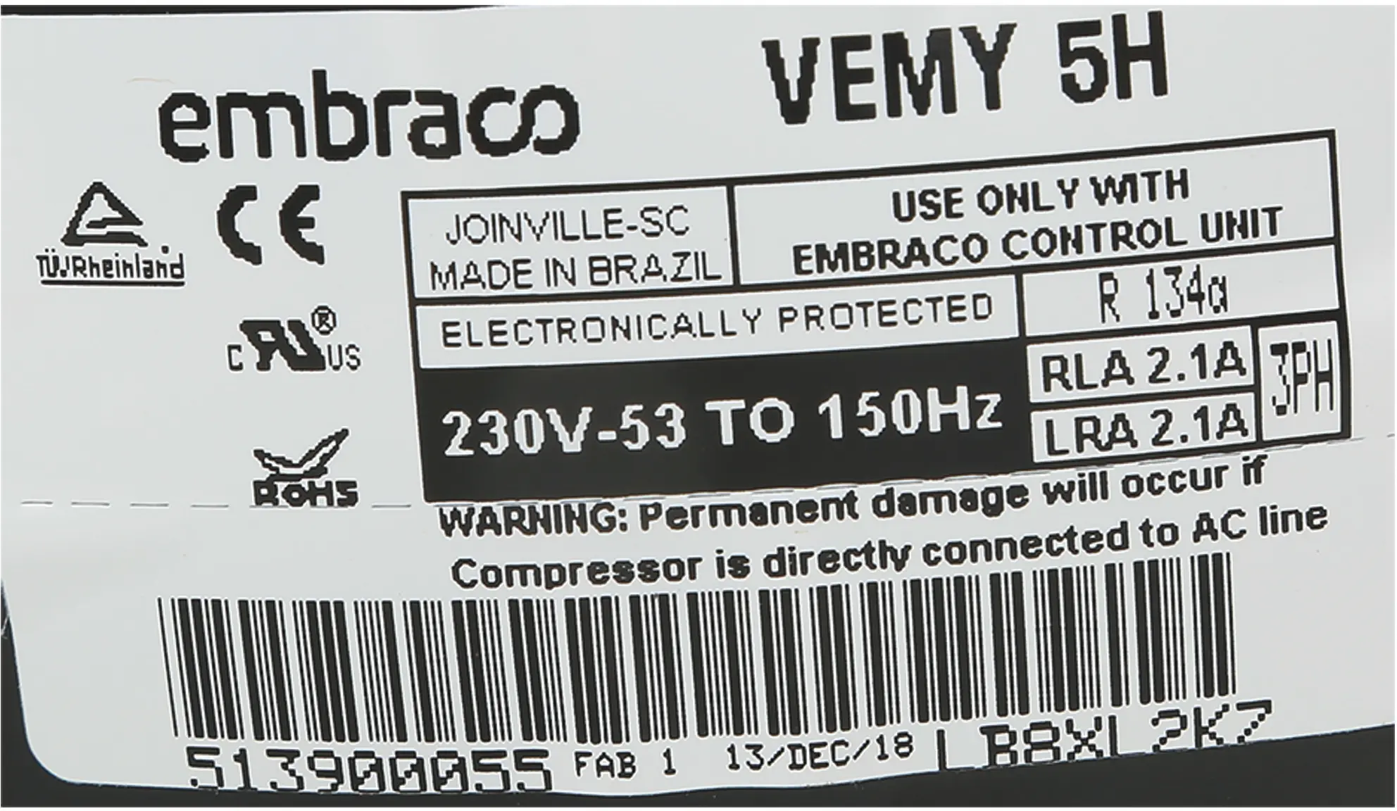 ミル。ページ 00146098 Compressor | THERMADOR US