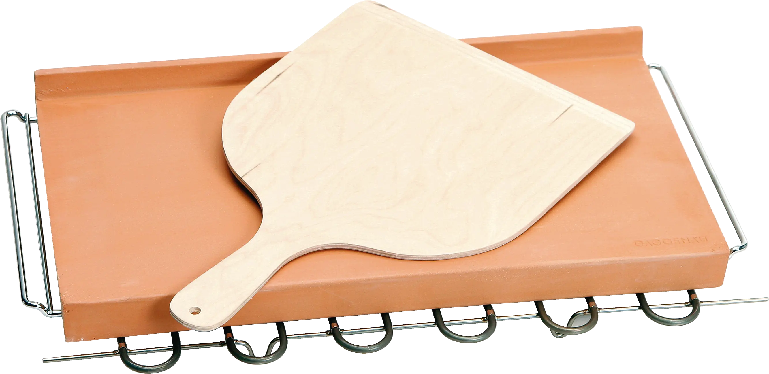 00465696 Pizzasteen voor het bakken van brood en pizza in de oven