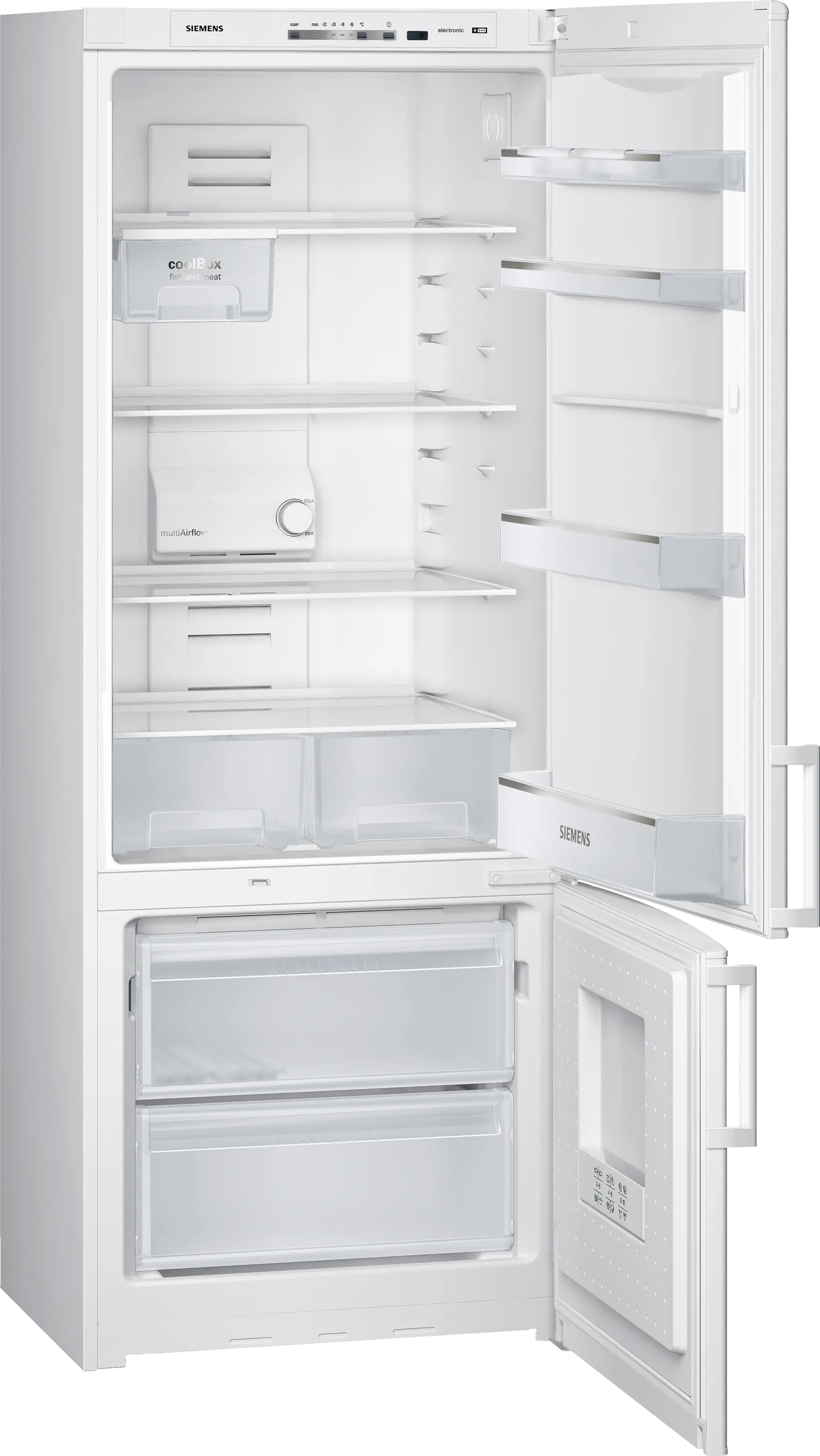 KG57NVW20N Alttan Donduruculu Buzdolabı | Siemens Ev Aletleri